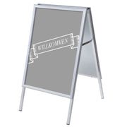 Showdown Kundenstopper A1 Set Willkommen gr deutsch