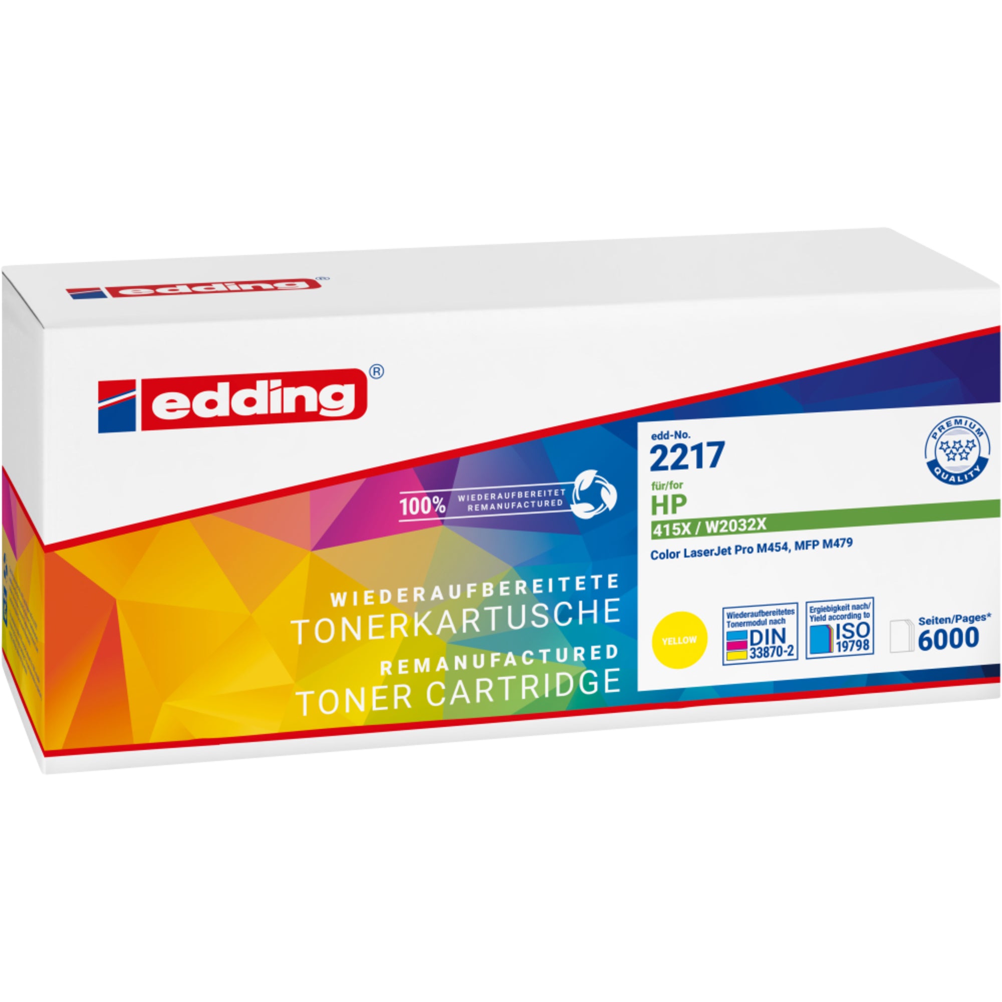 edding Toner, gelb