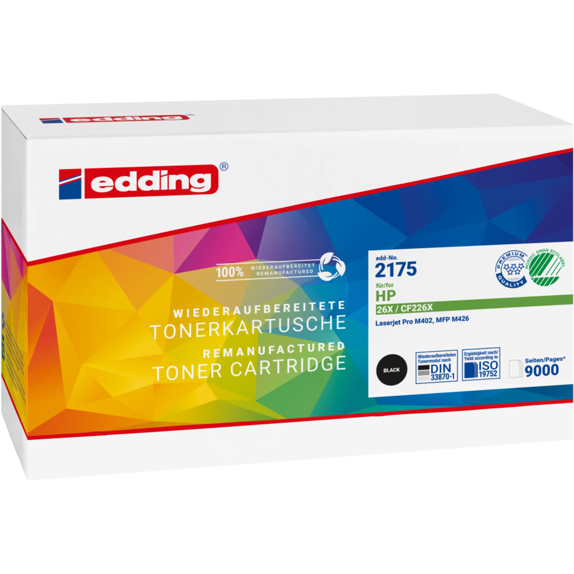 edding Toner, schwarz