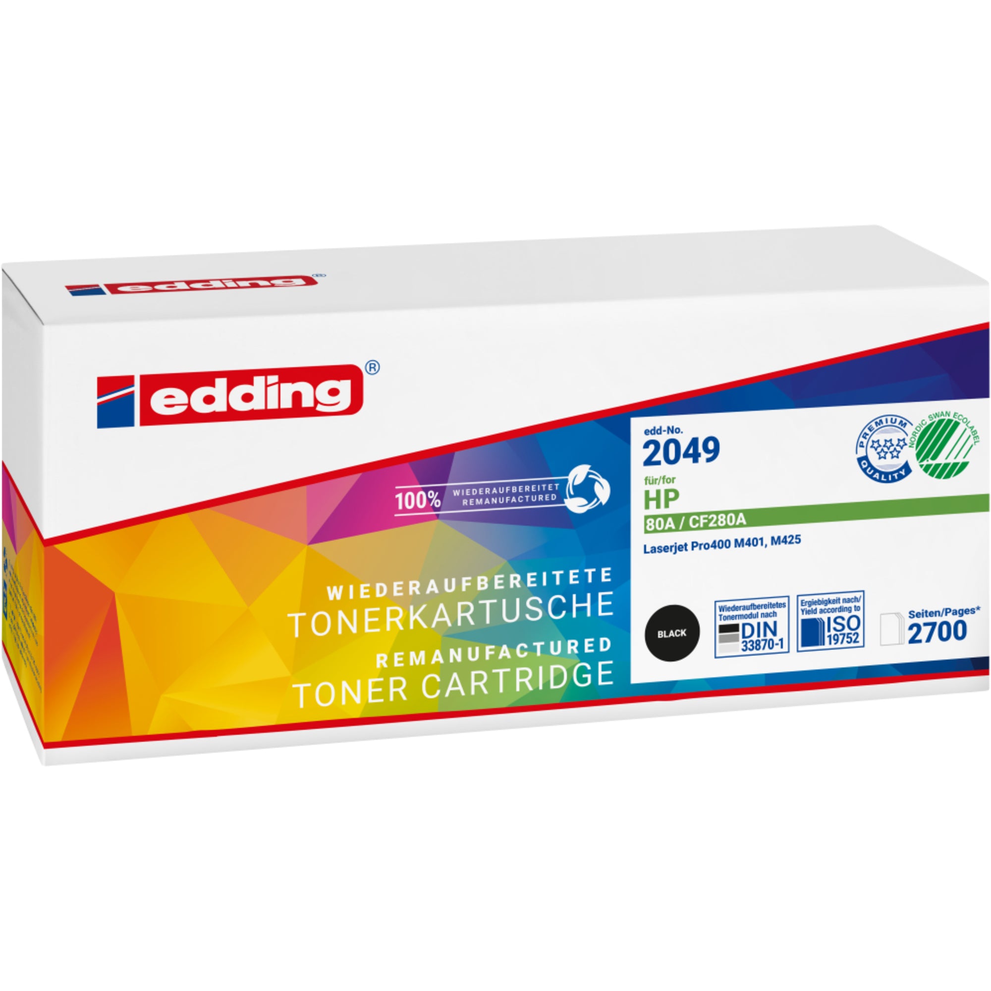 edding Toner, schwarz