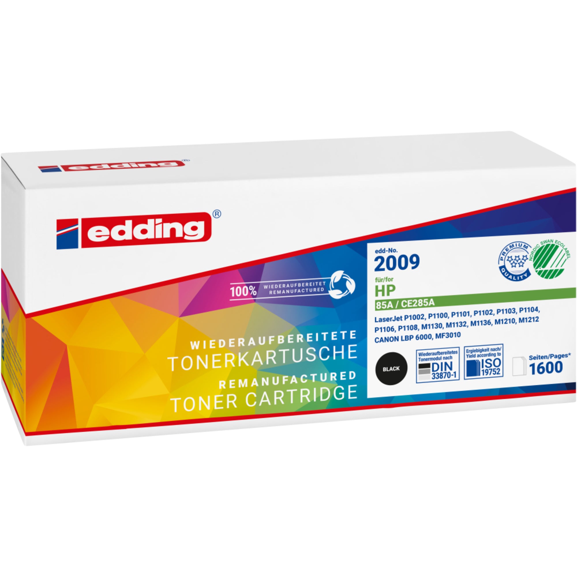 edding Toner, schwarz