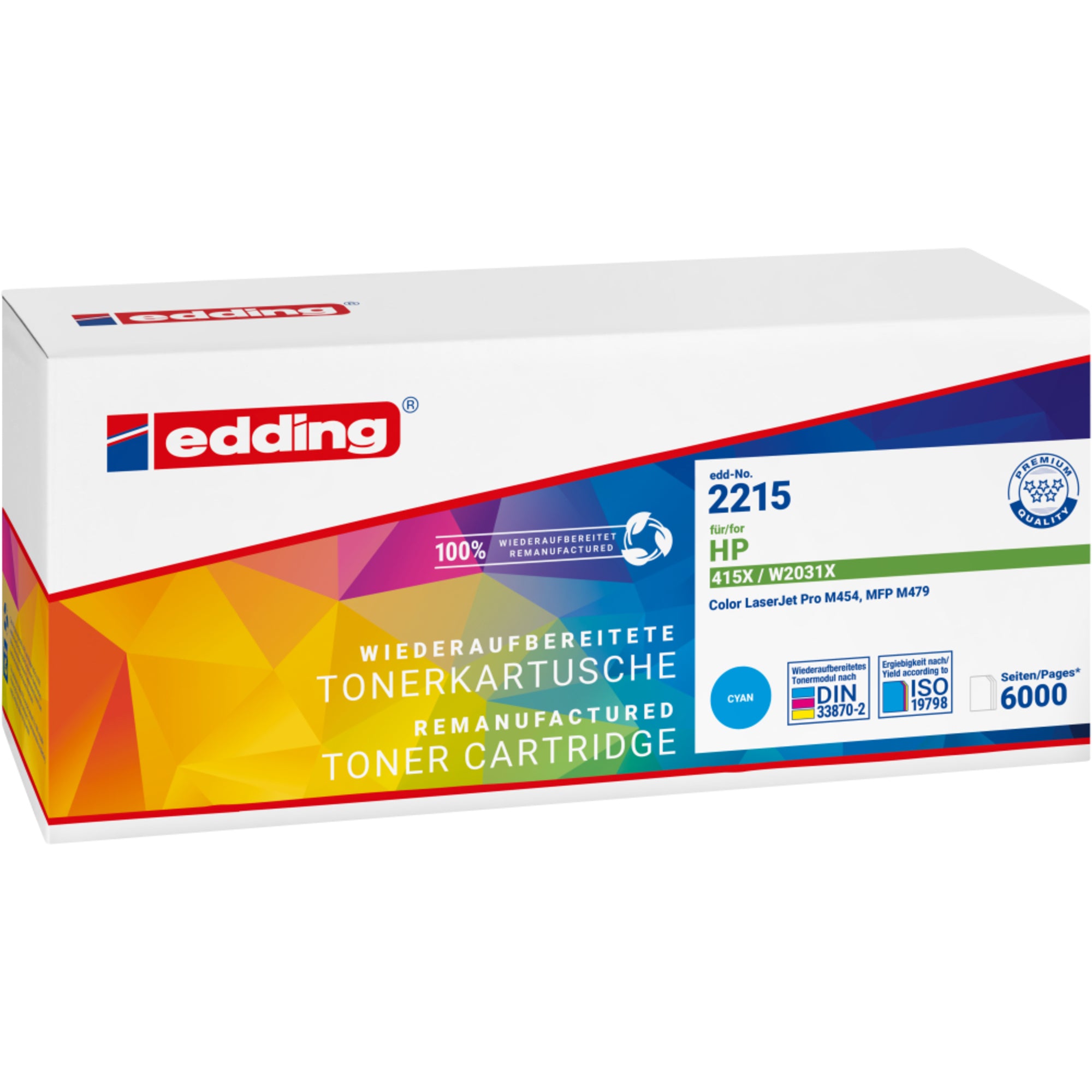 edding Toner, cyan