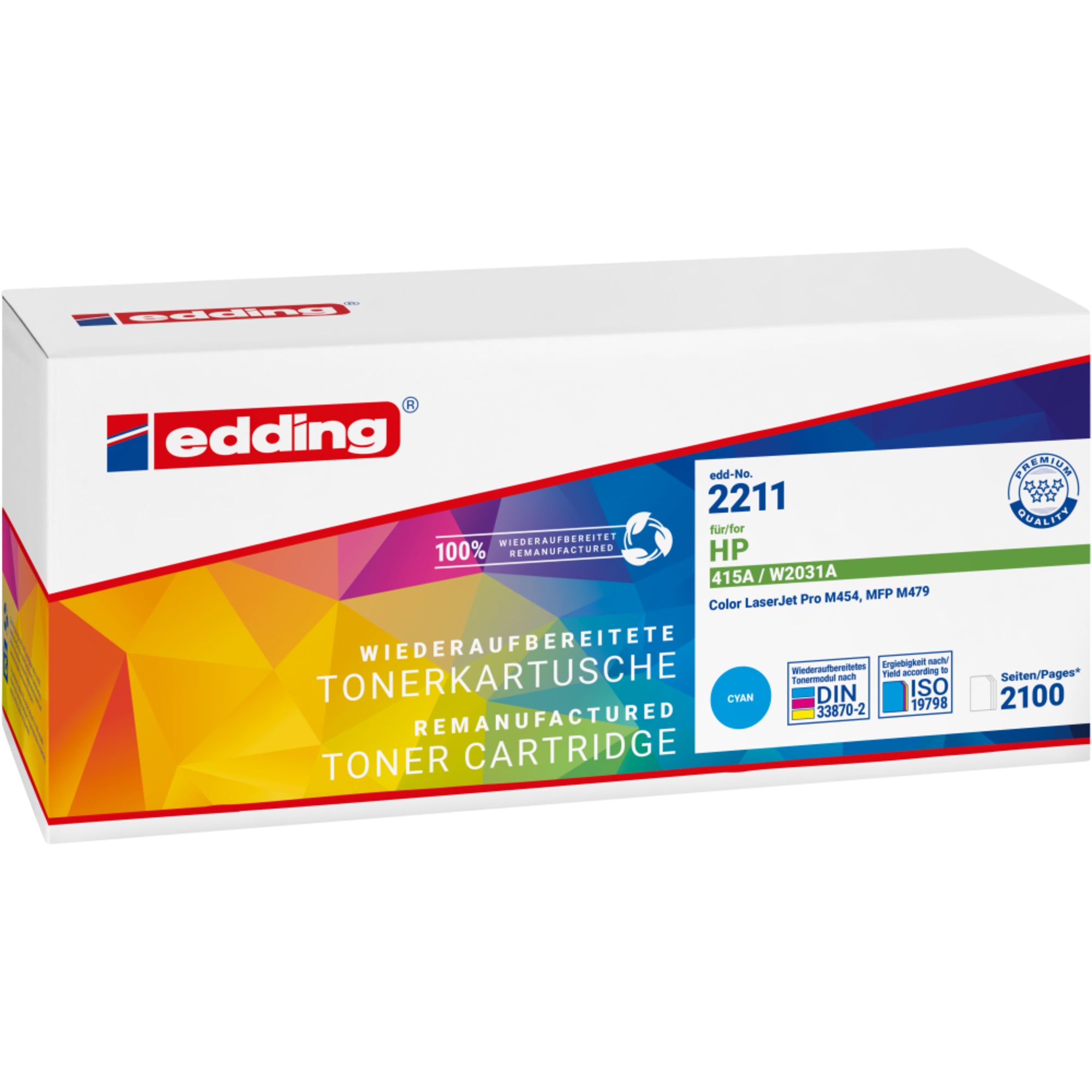 edding Toner, cyan
