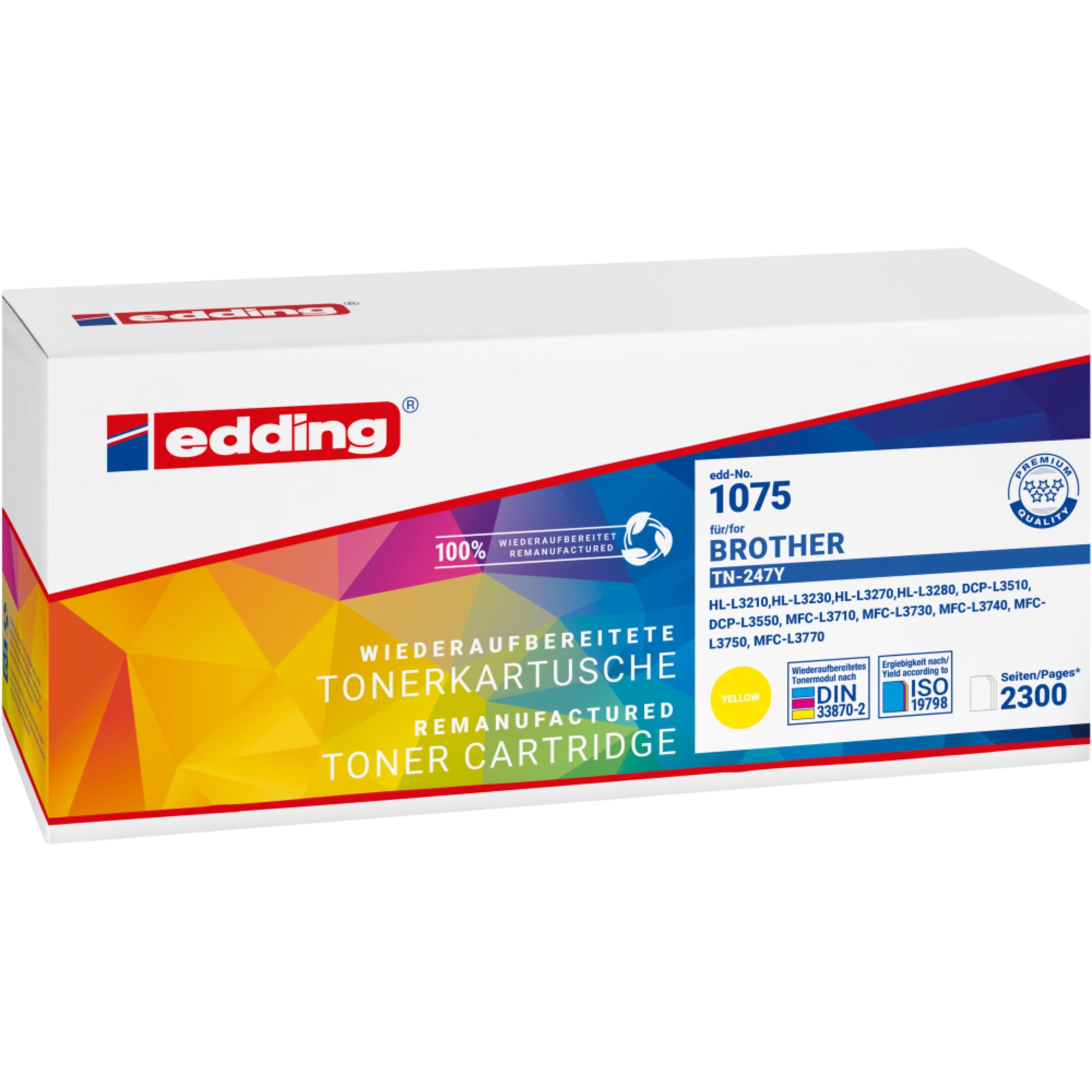 edding Toner, gelb