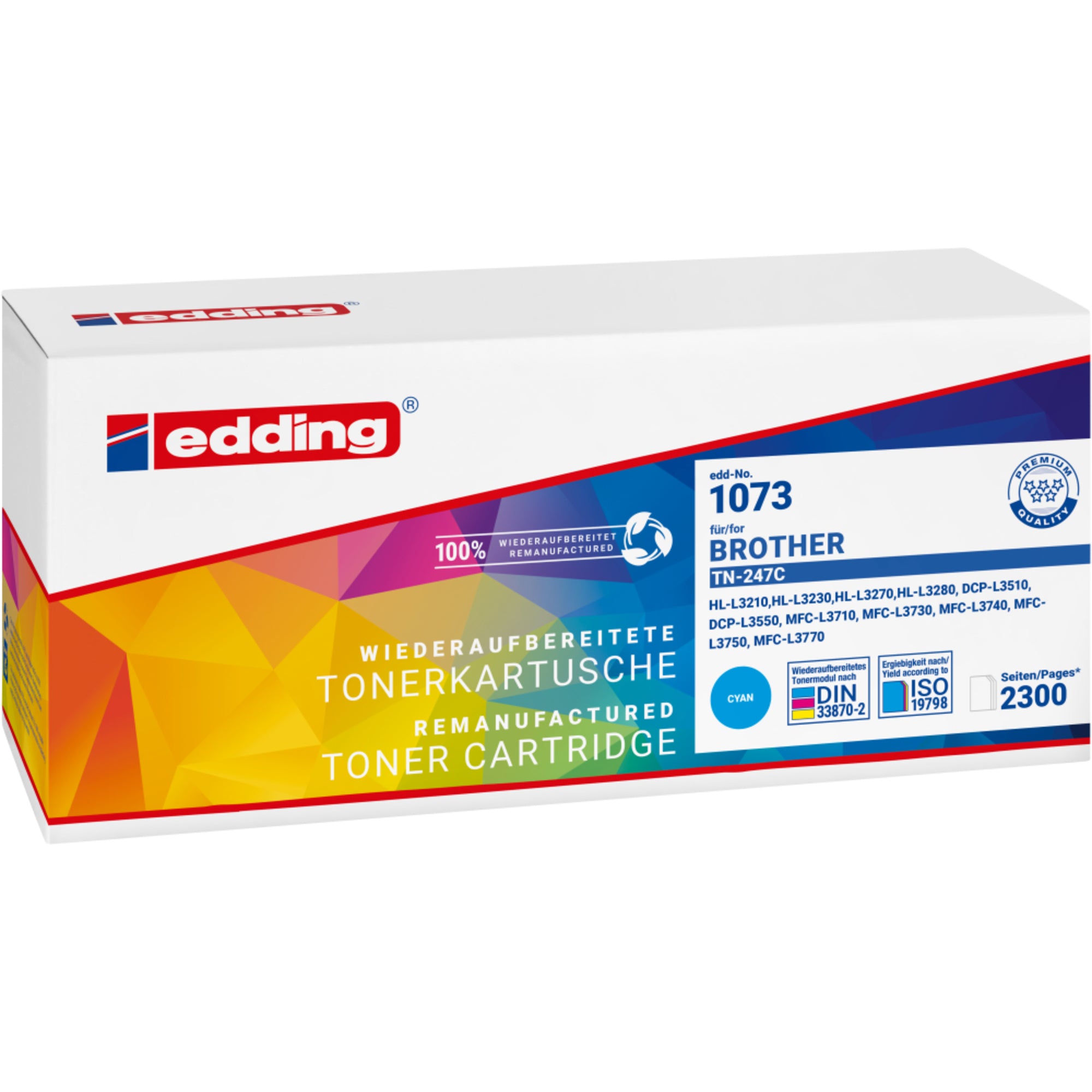 edding Toner, cyan