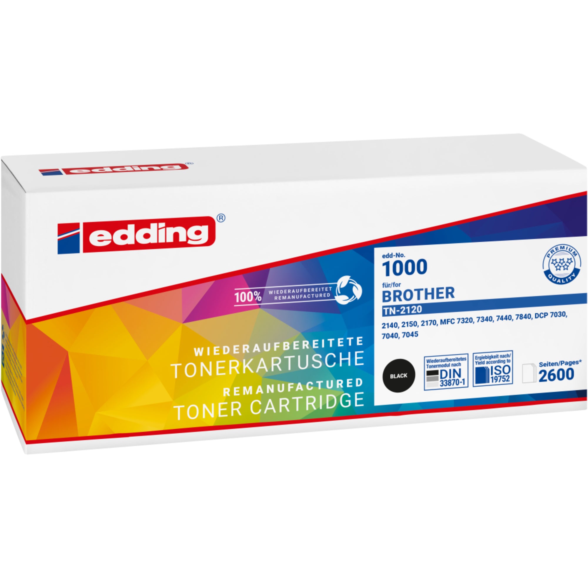edding Toner, schwarz