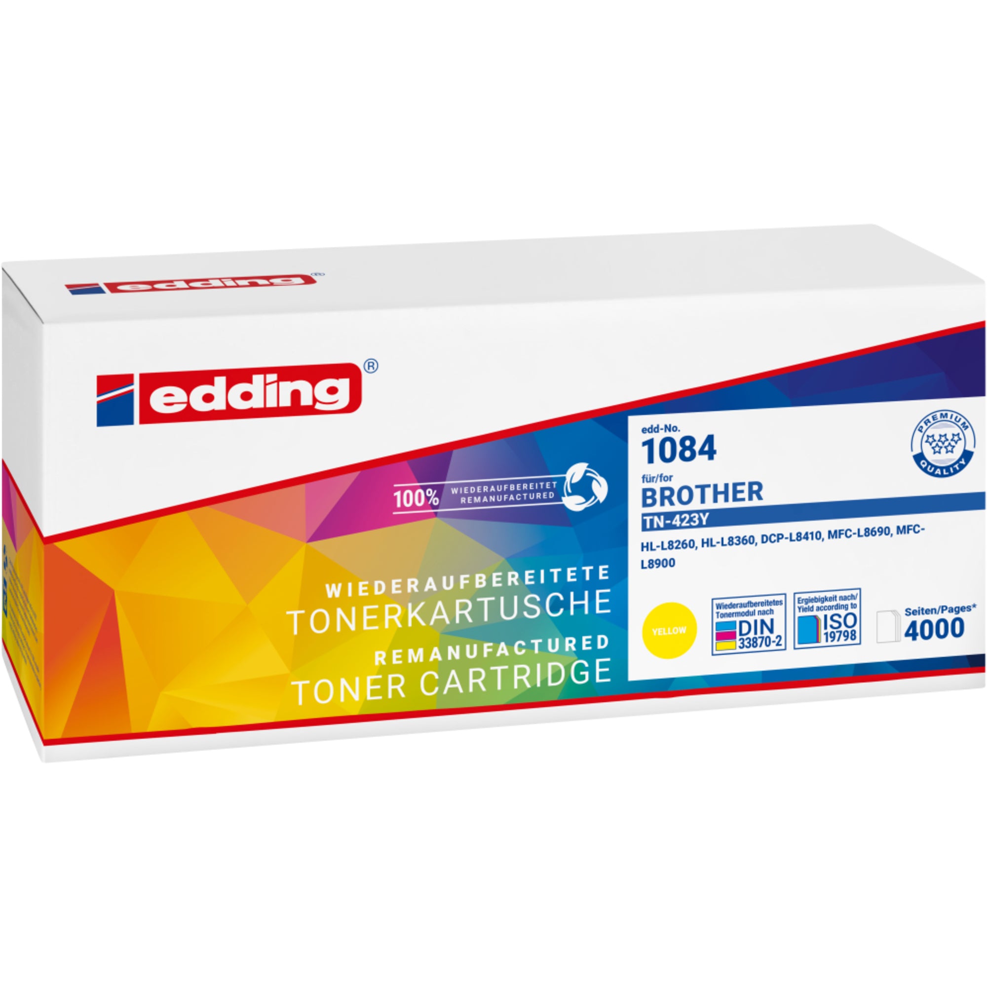edding Toner, gelb