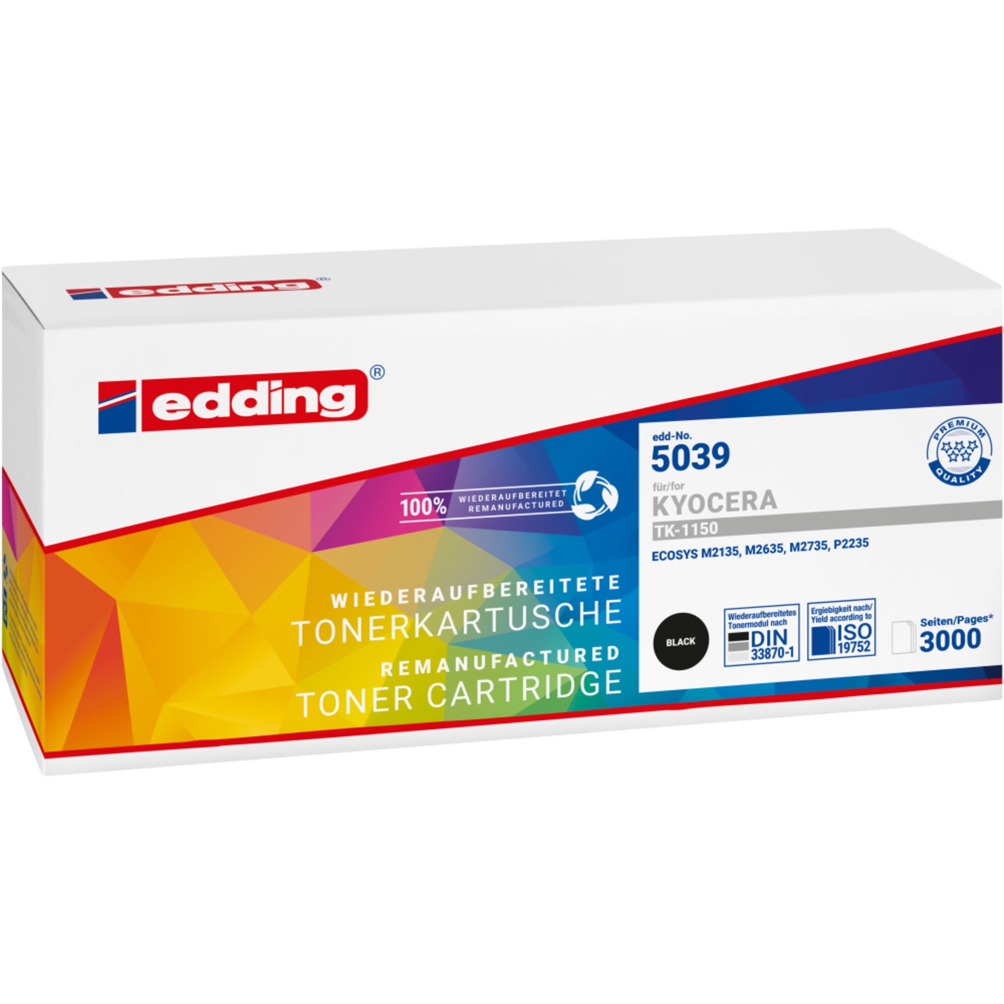 edding Toner, schwarz