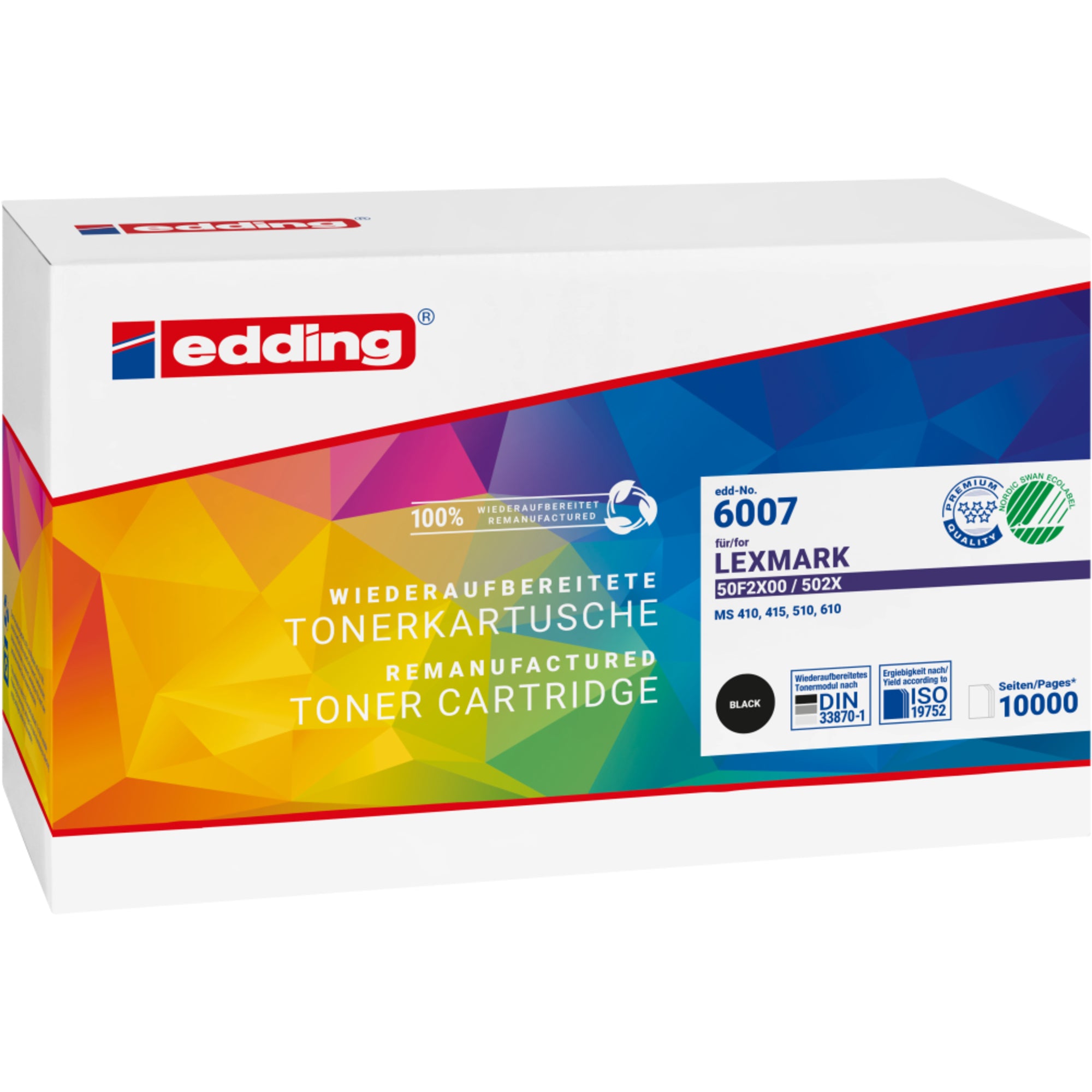 edding Toner, schwarz