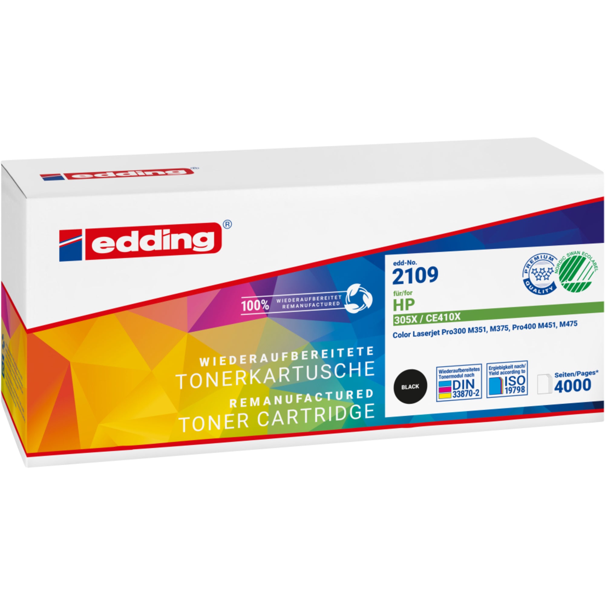 edding Toner, schwarz