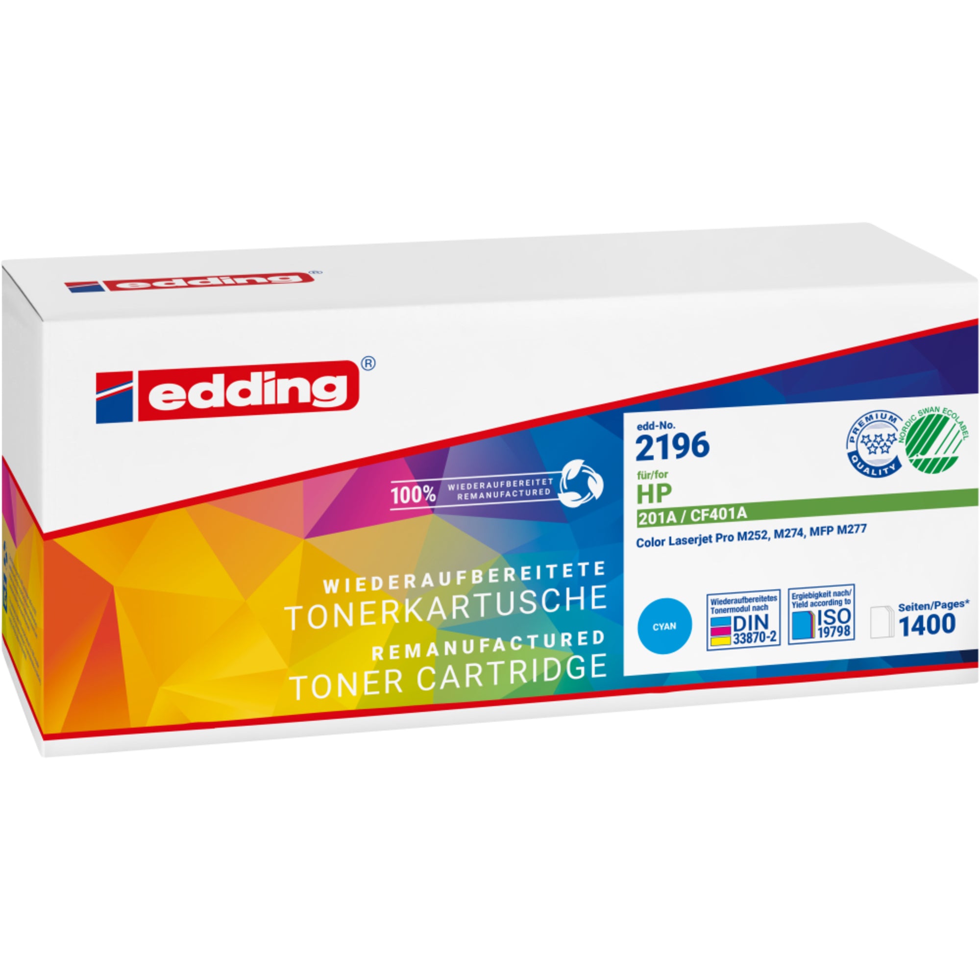 edding Toner, cyan
