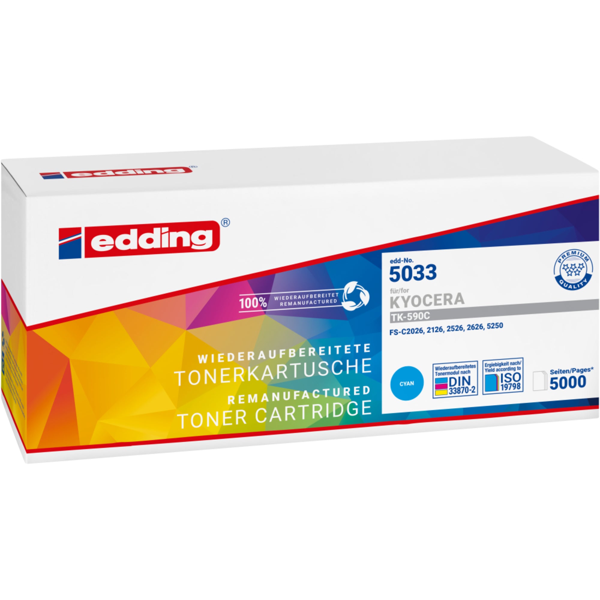 edding Toner, cyan
