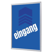 Showdown Klapprahmen A4 Eingang de bl, DIN A4