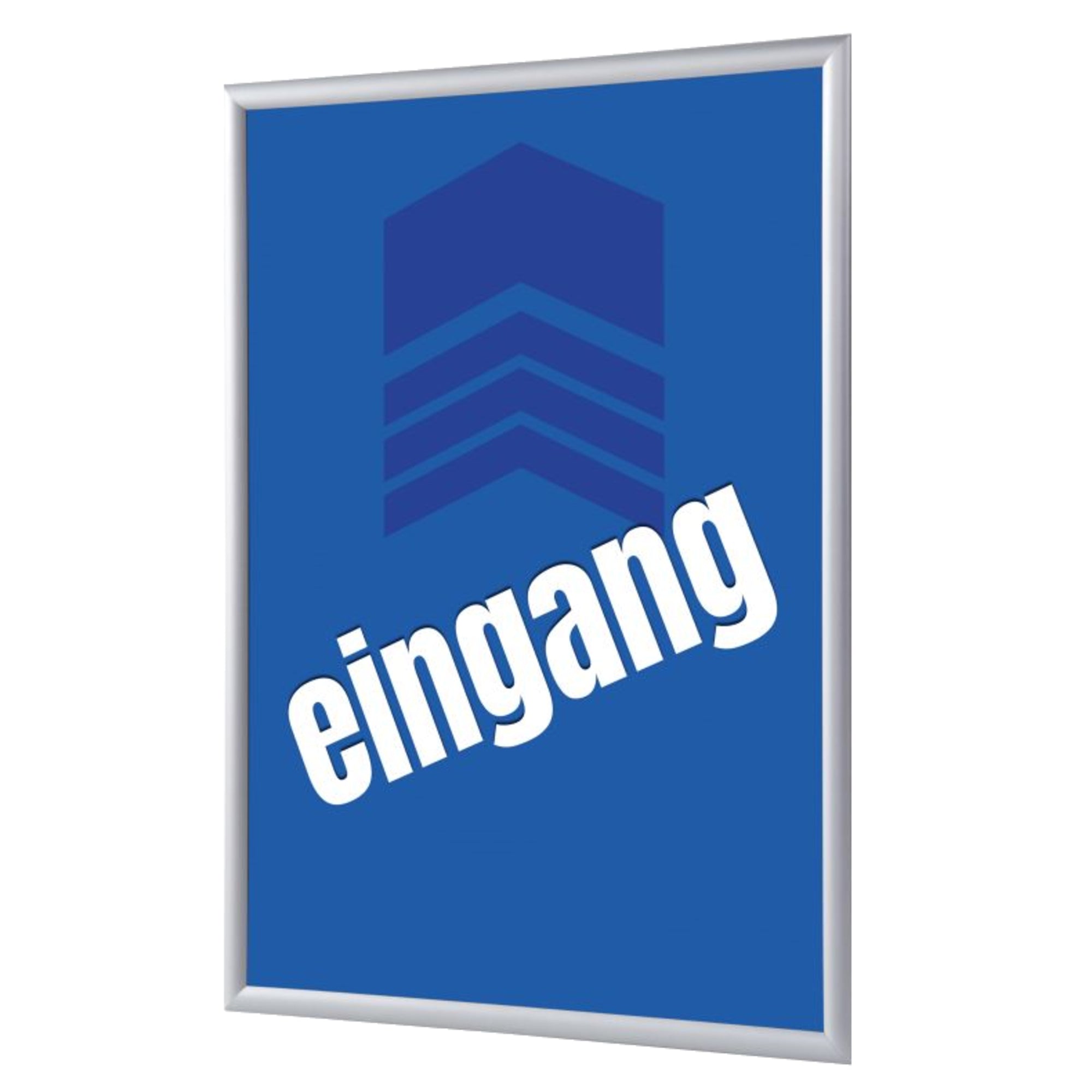 Showdown Klapprahmen A4 Eingang de bl, DIN A4