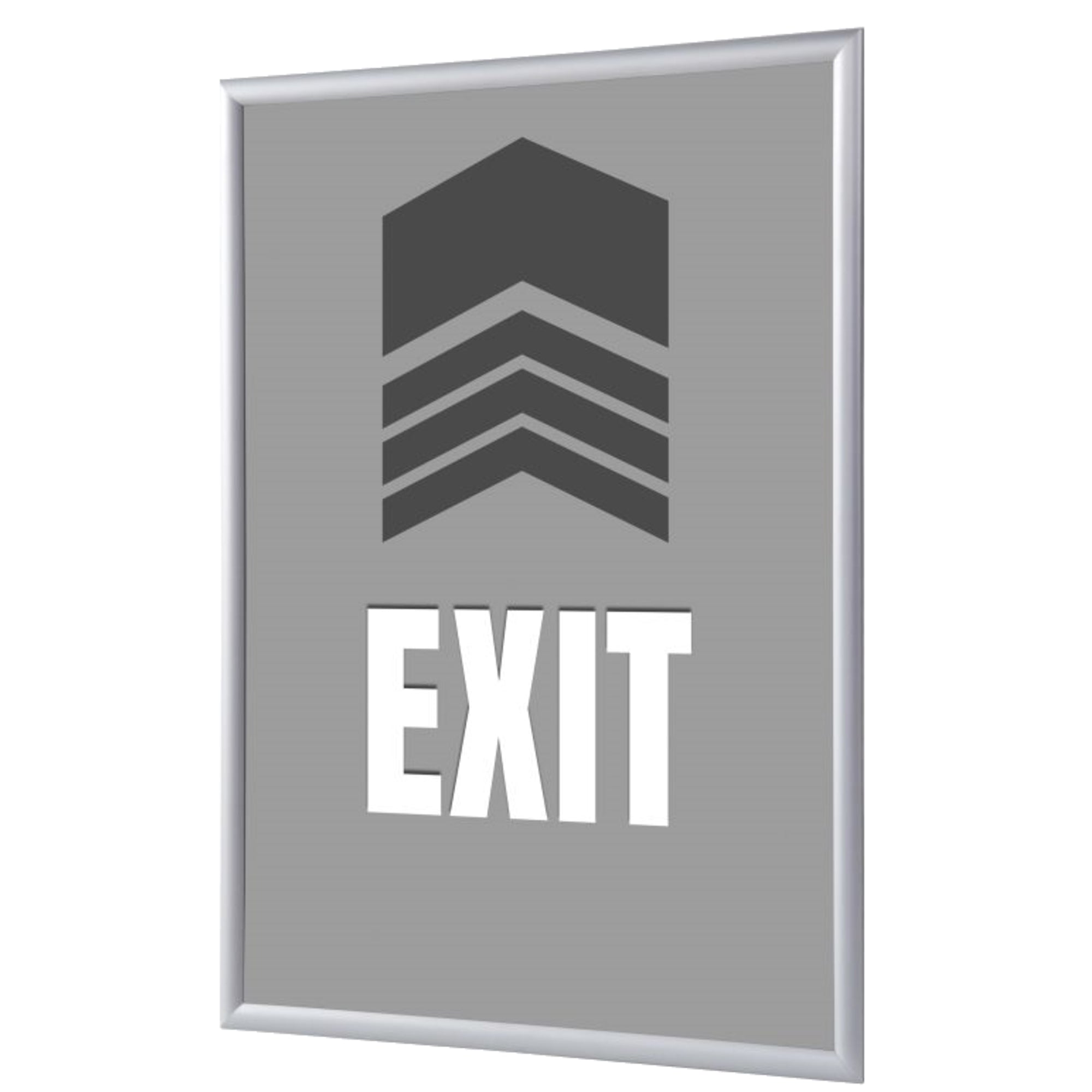 Showdown Klapprahmen A4 Ausgang en gr, DIN A4