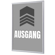 Showdown Klapprahmen A4 Ausgang de gr, DIN A4