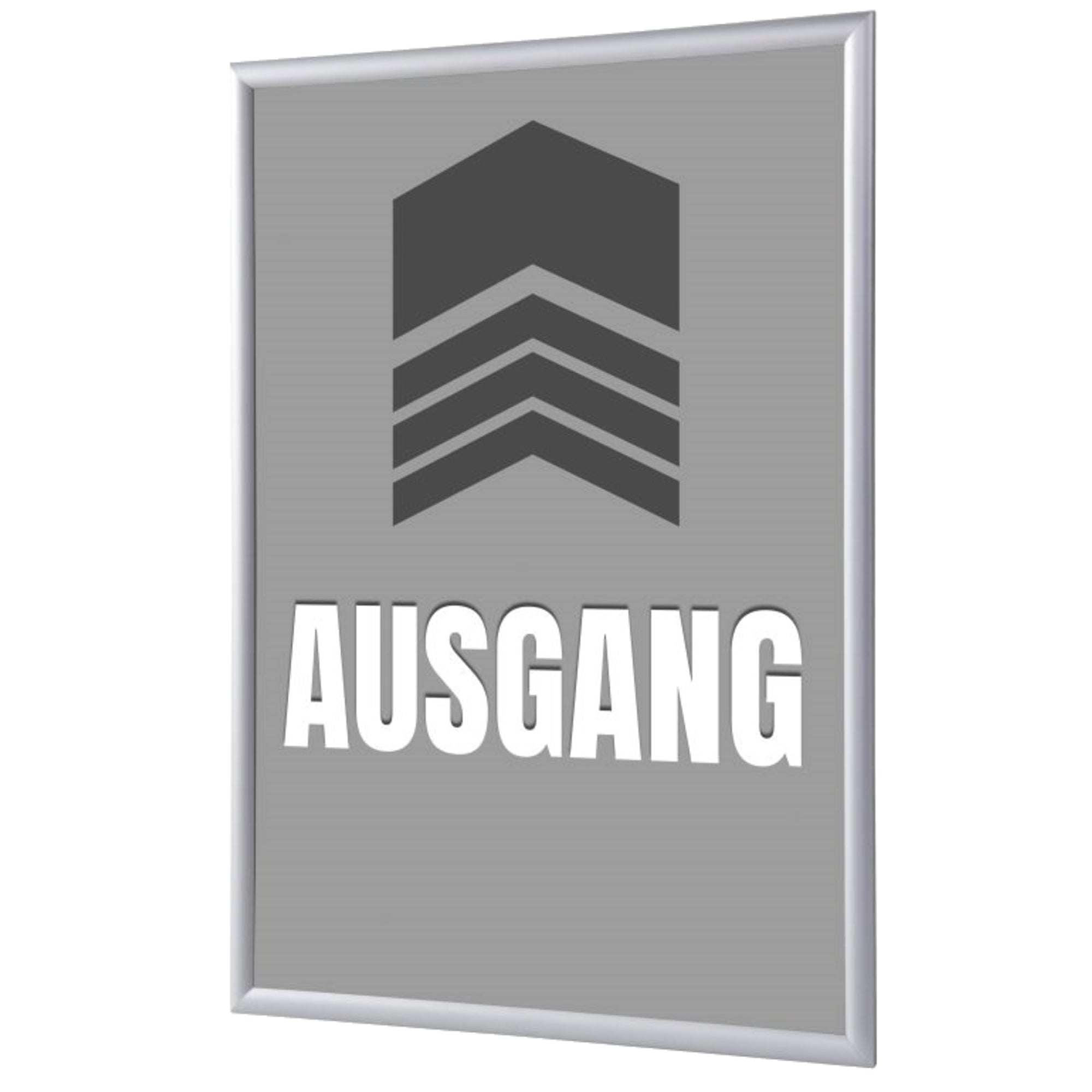 Showdown Klapprahmen A4 Ausgang de gr, DIN A4