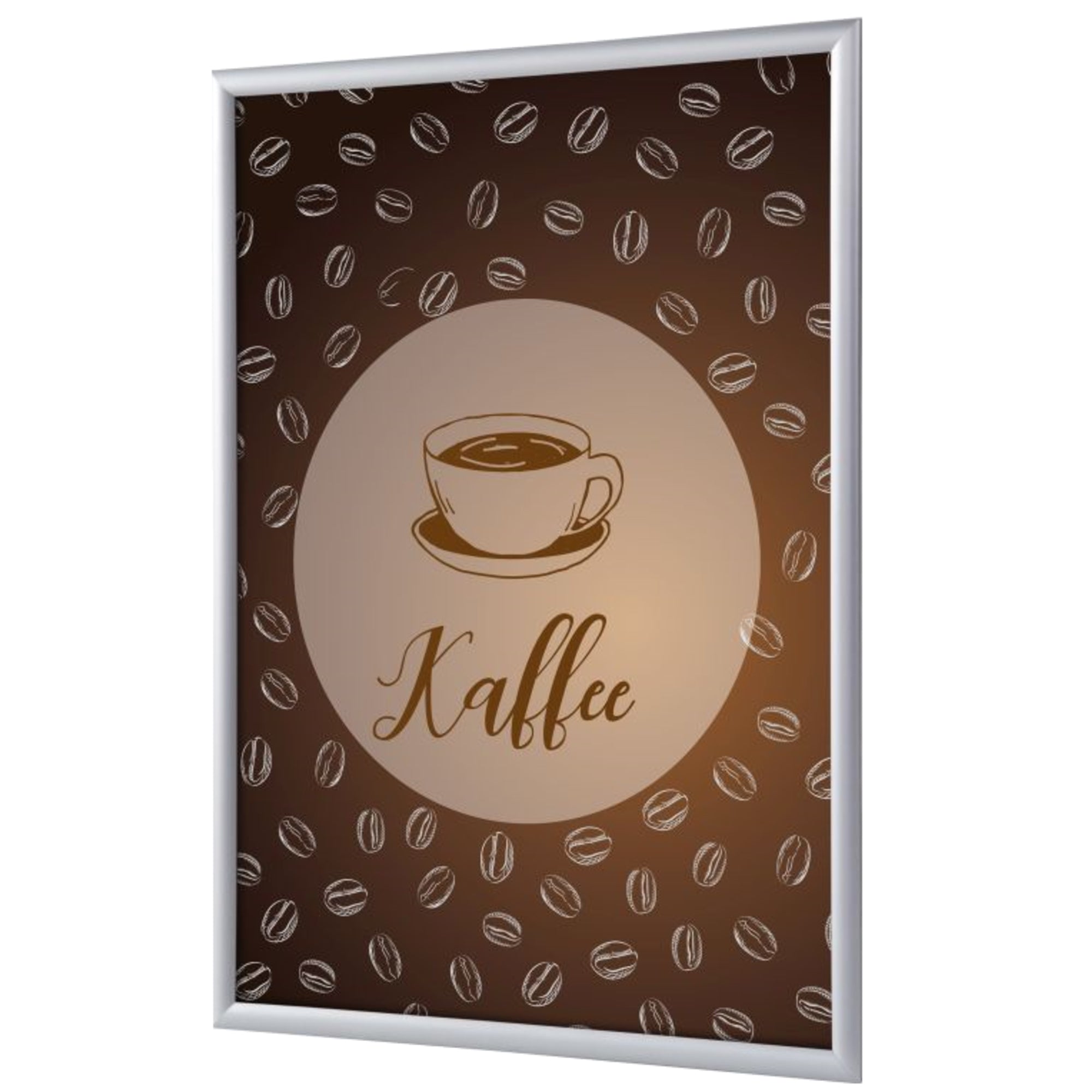 Showdown Klapprahmen A1 Kaffee de