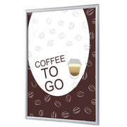 Showdown Klapprahmen A1 Kaffee To Go en