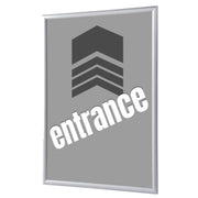 Showdown Klapprahmen A1 Eingang en gr