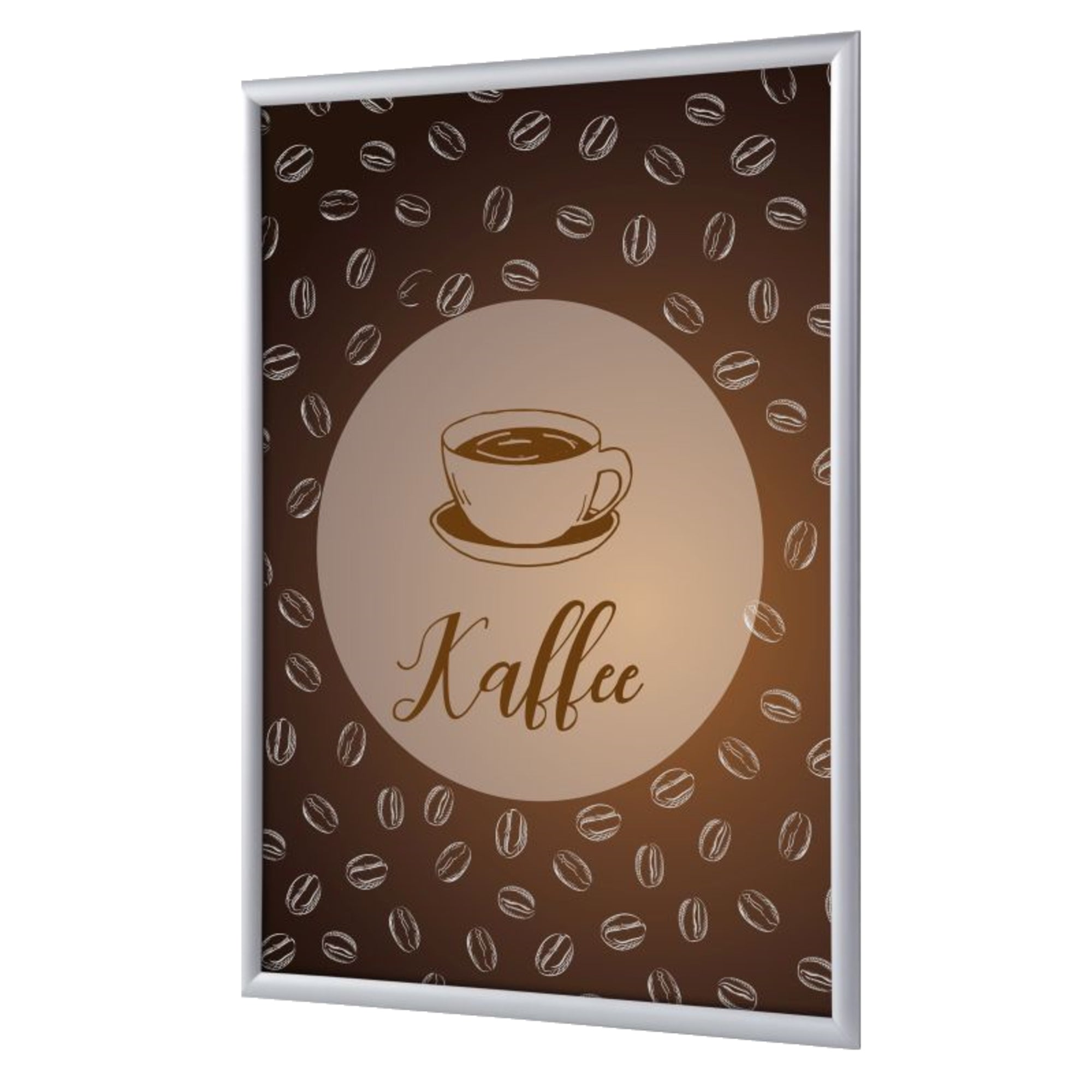 Showdown Klapprahmen A4 Kaffee de, DIN A4