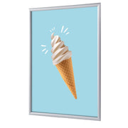 Showdown Klapprahmen A4 Eis, DIN A4