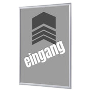 Showdown Klapprahmen A4 Eingang de gr, DIN A4