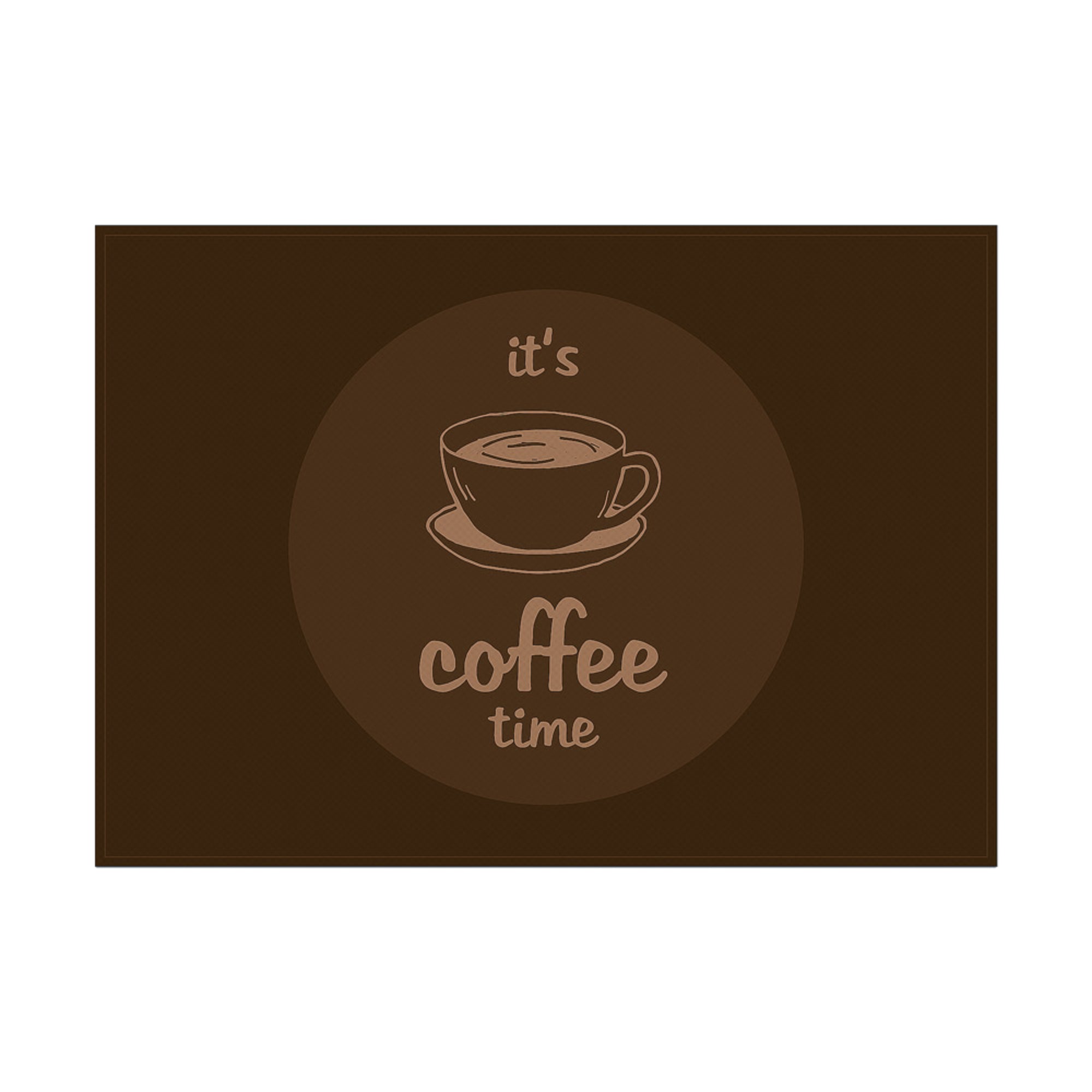 Showdown Tischset Weltkarte ge 6St