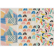 Showdown Tischset Bunte Formen 1 6St