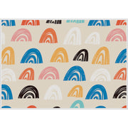 Showdown Tischset Bunte Formen 3 6St