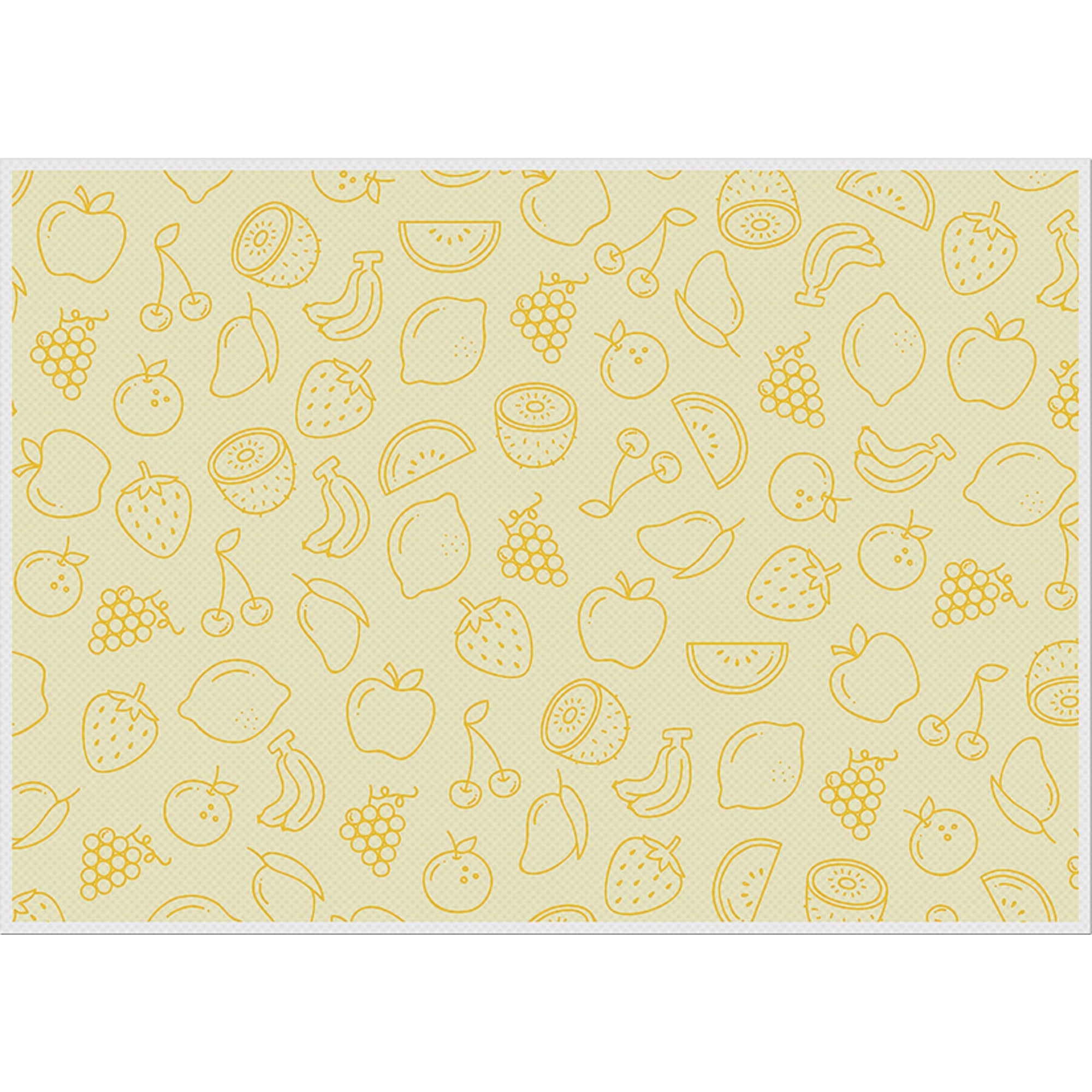 Showdown Tischset Abstrakte Früchte ge 6St