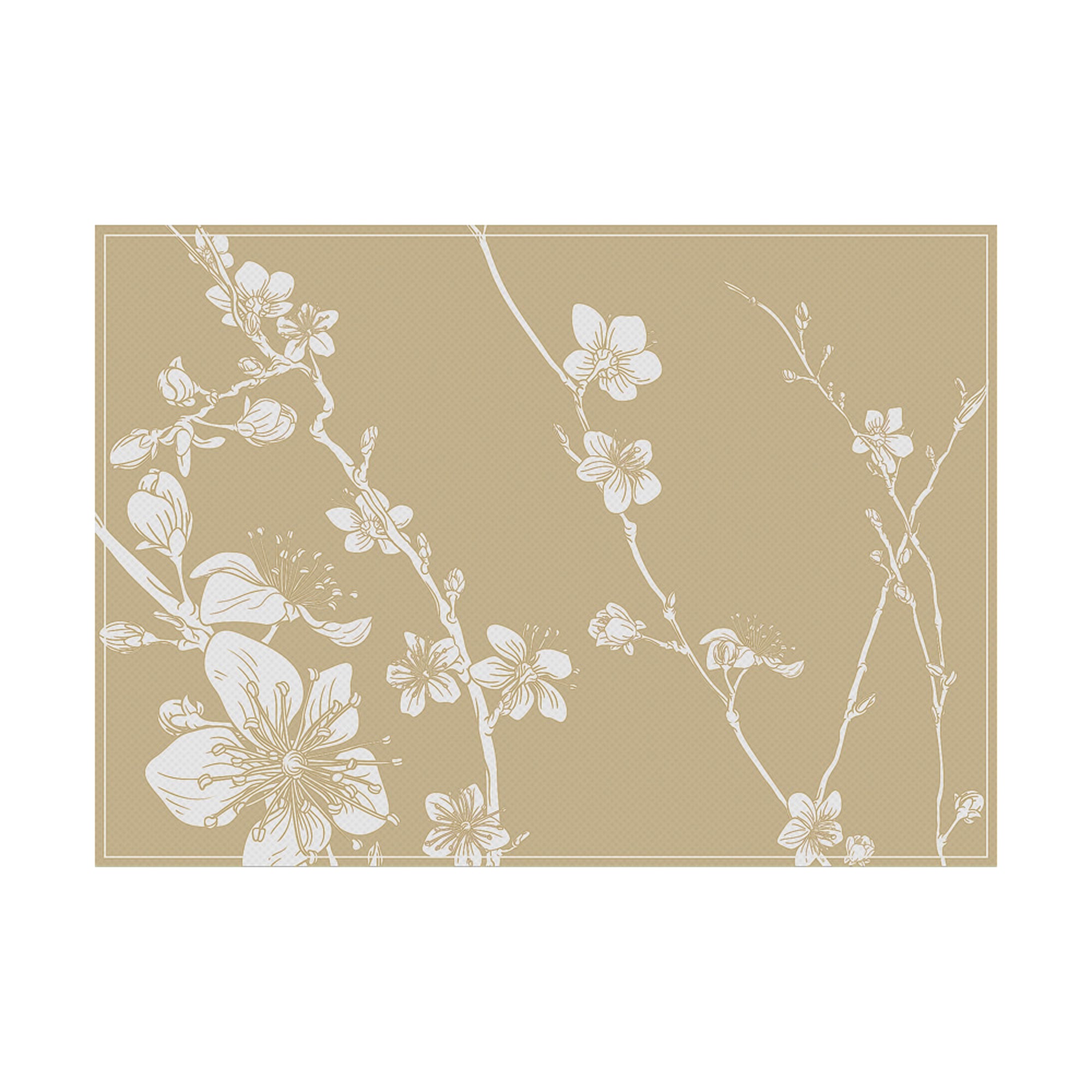 Showdown Tischset Abstrakte Kirschblüte be 6St