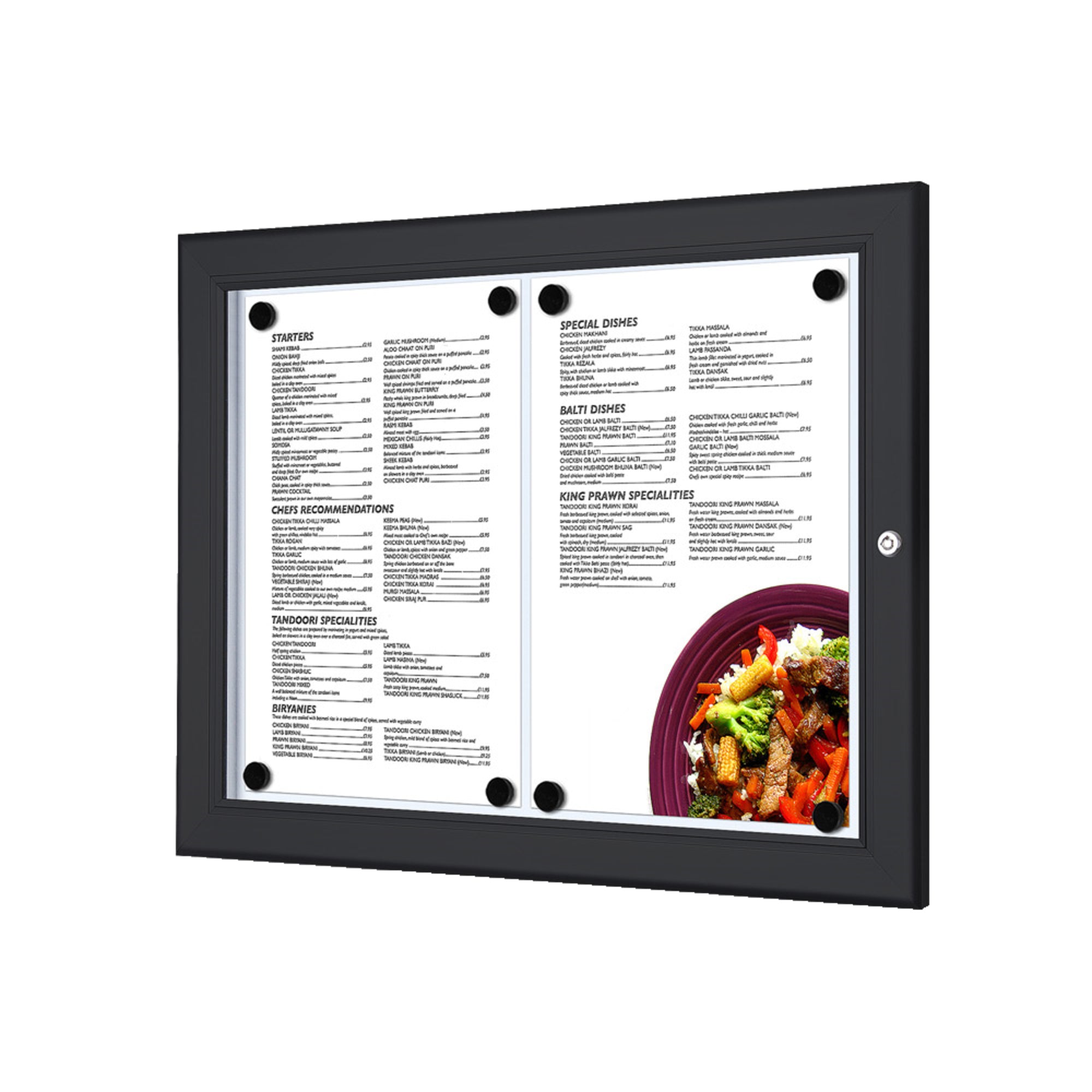 Showdown Schaukasten Outdoor, 2 x DIN A4