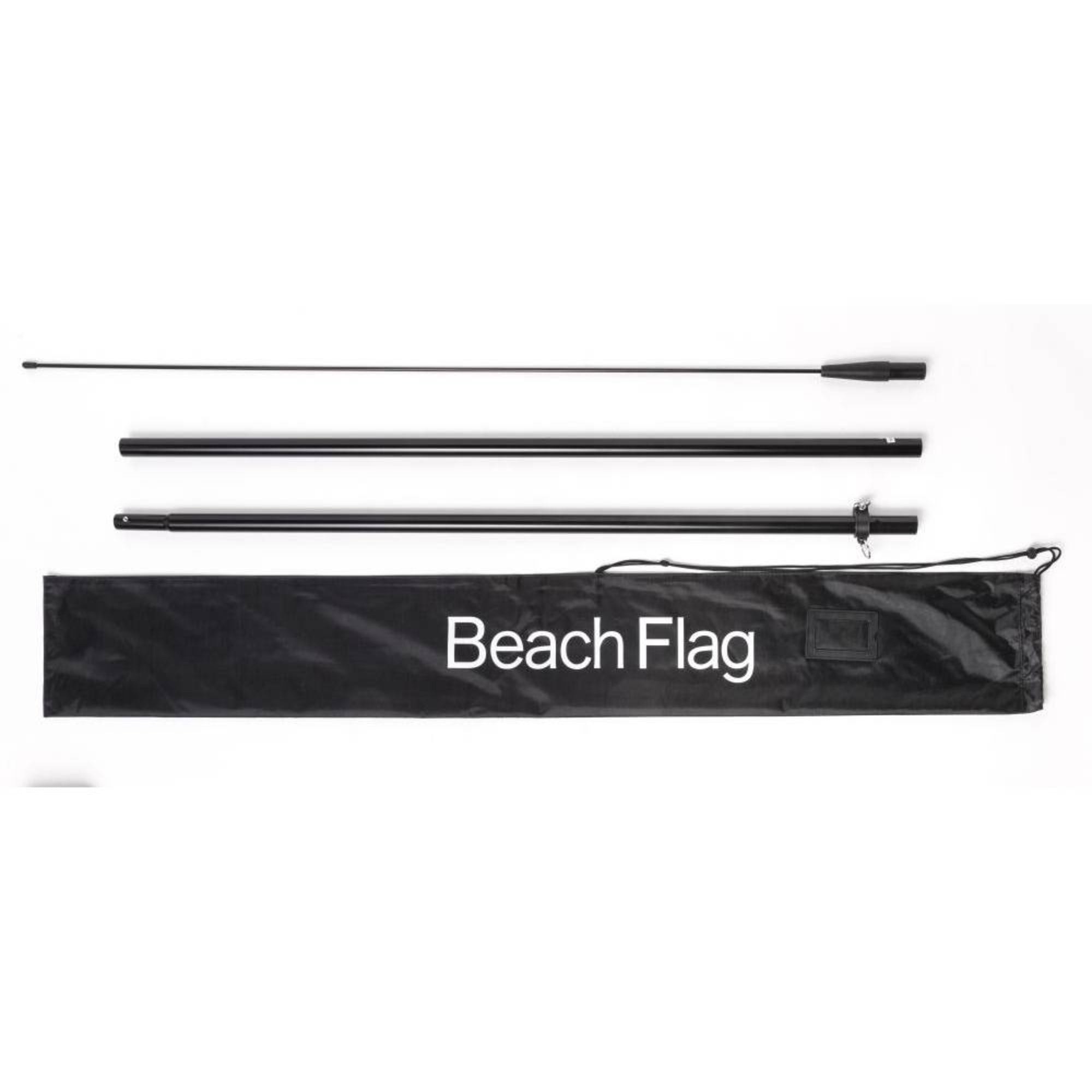 Showdown Beachflag Geöffnet gn englisch