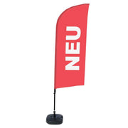 Showdown Beachflag Neu rt deutsch
