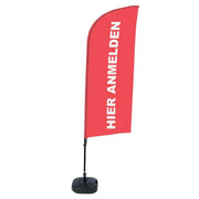 Showdown Beachflag Hier Anmelden rt deutsch
