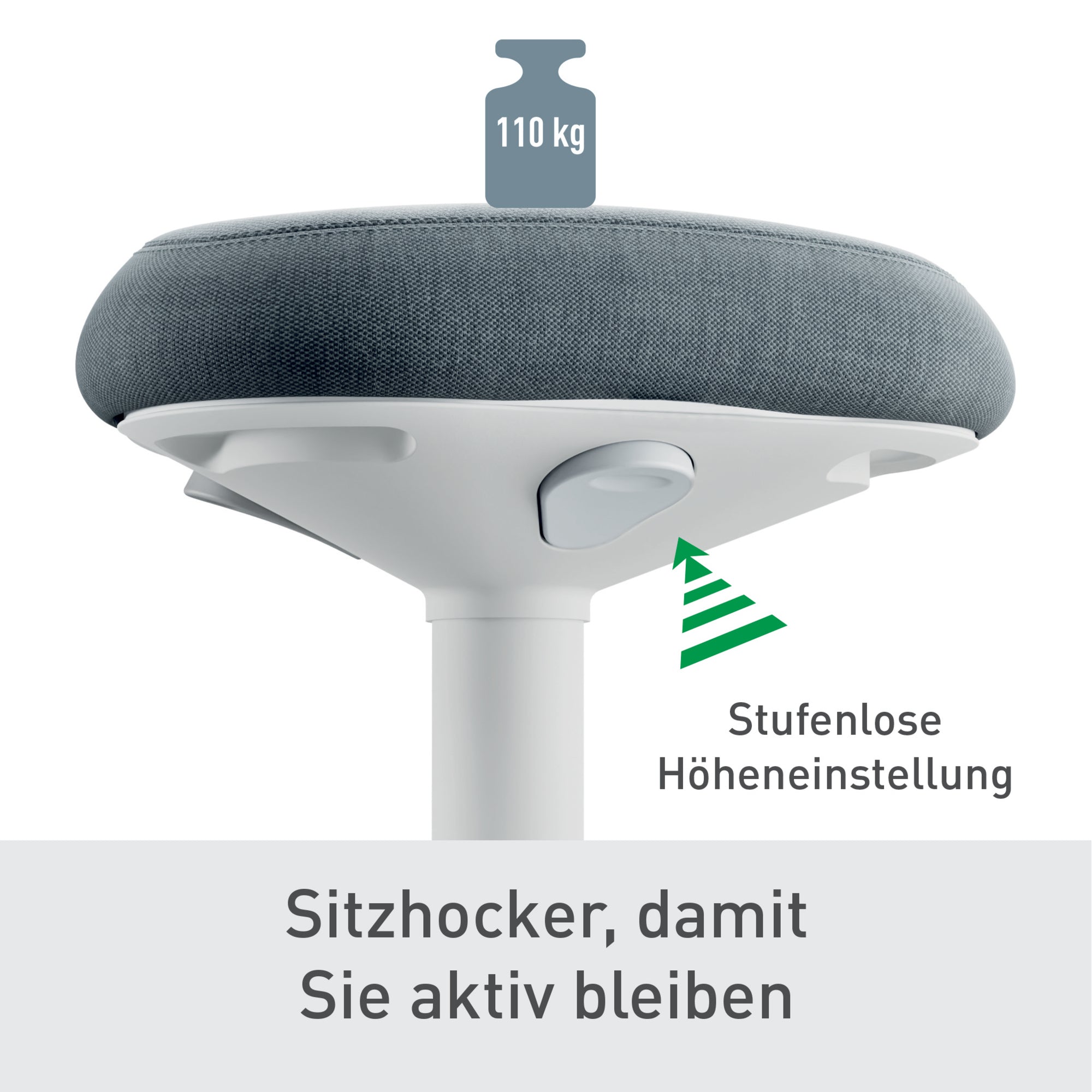 Leitz Sitzhocker Ergo Active h.gr