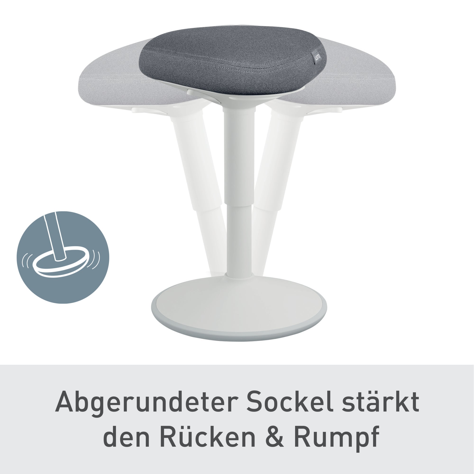 Leitz Sitzhocker Ergo Active h.gr