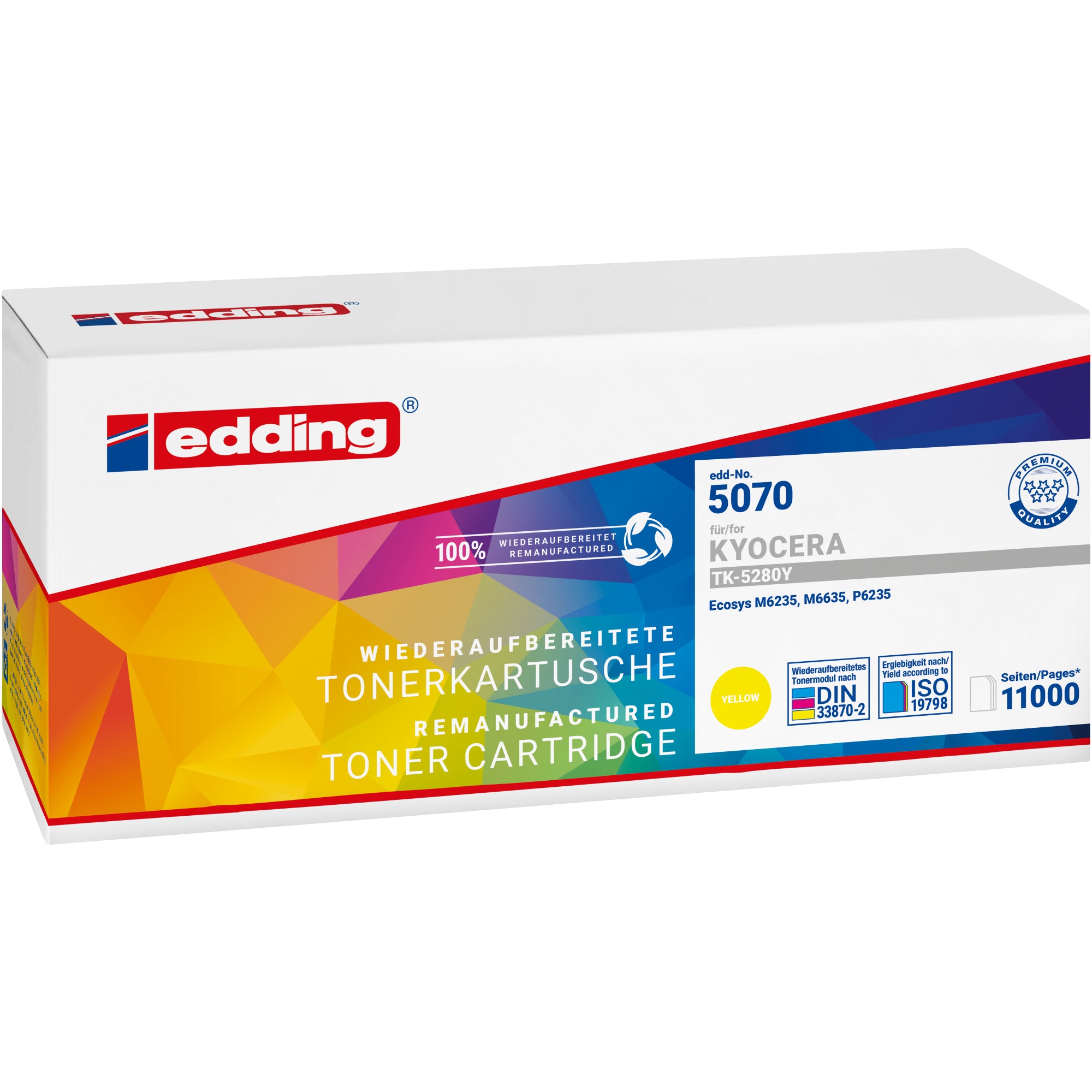 edding Toner, gelb