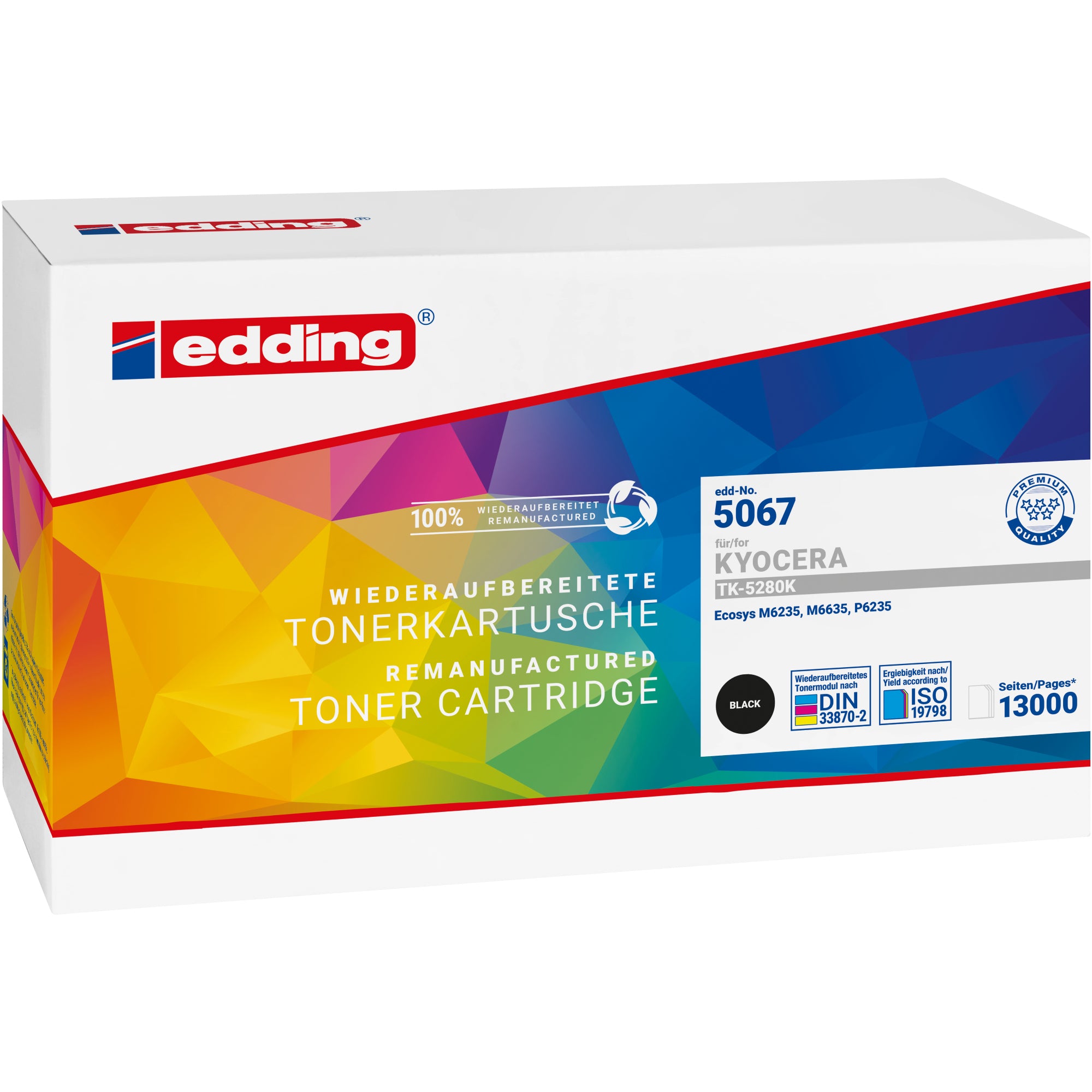 edding Toner, schwarz