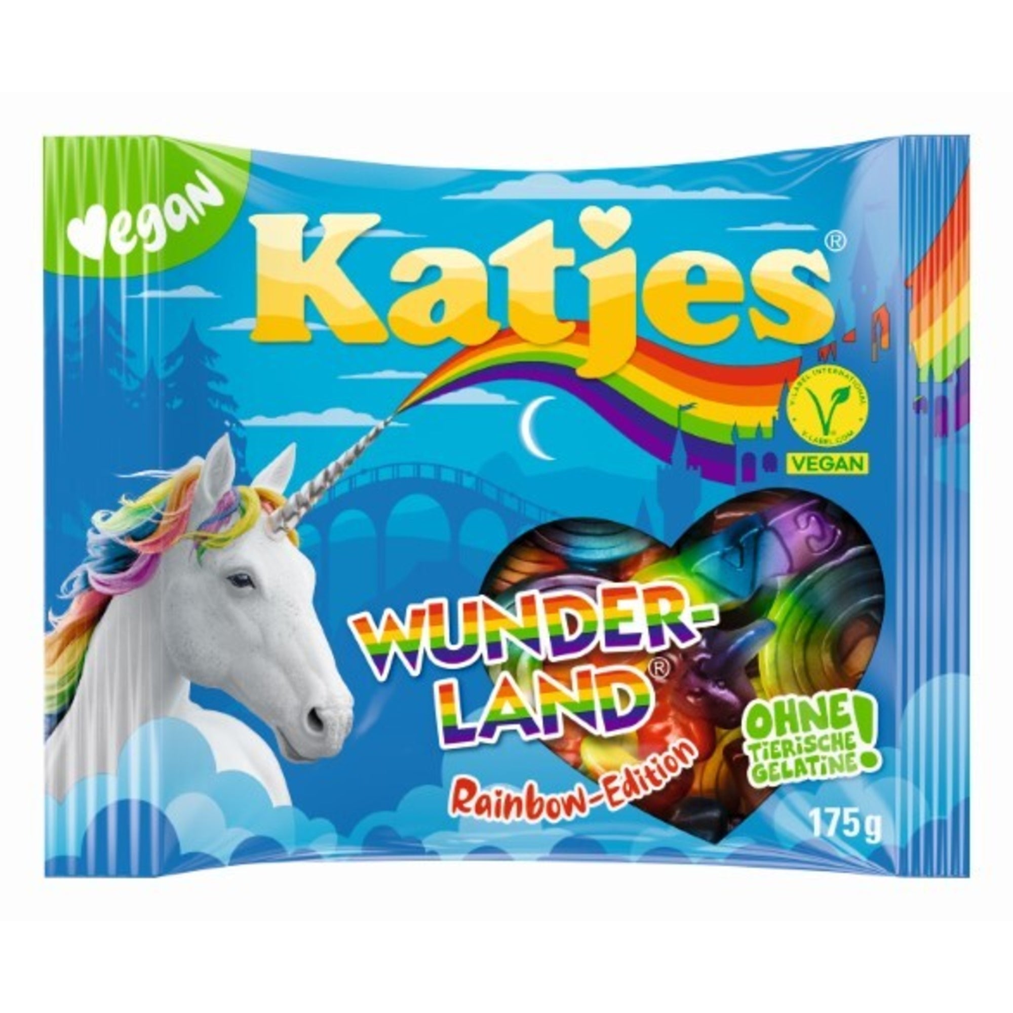 Katjes Fruchtgummi Wunderland Rainbow