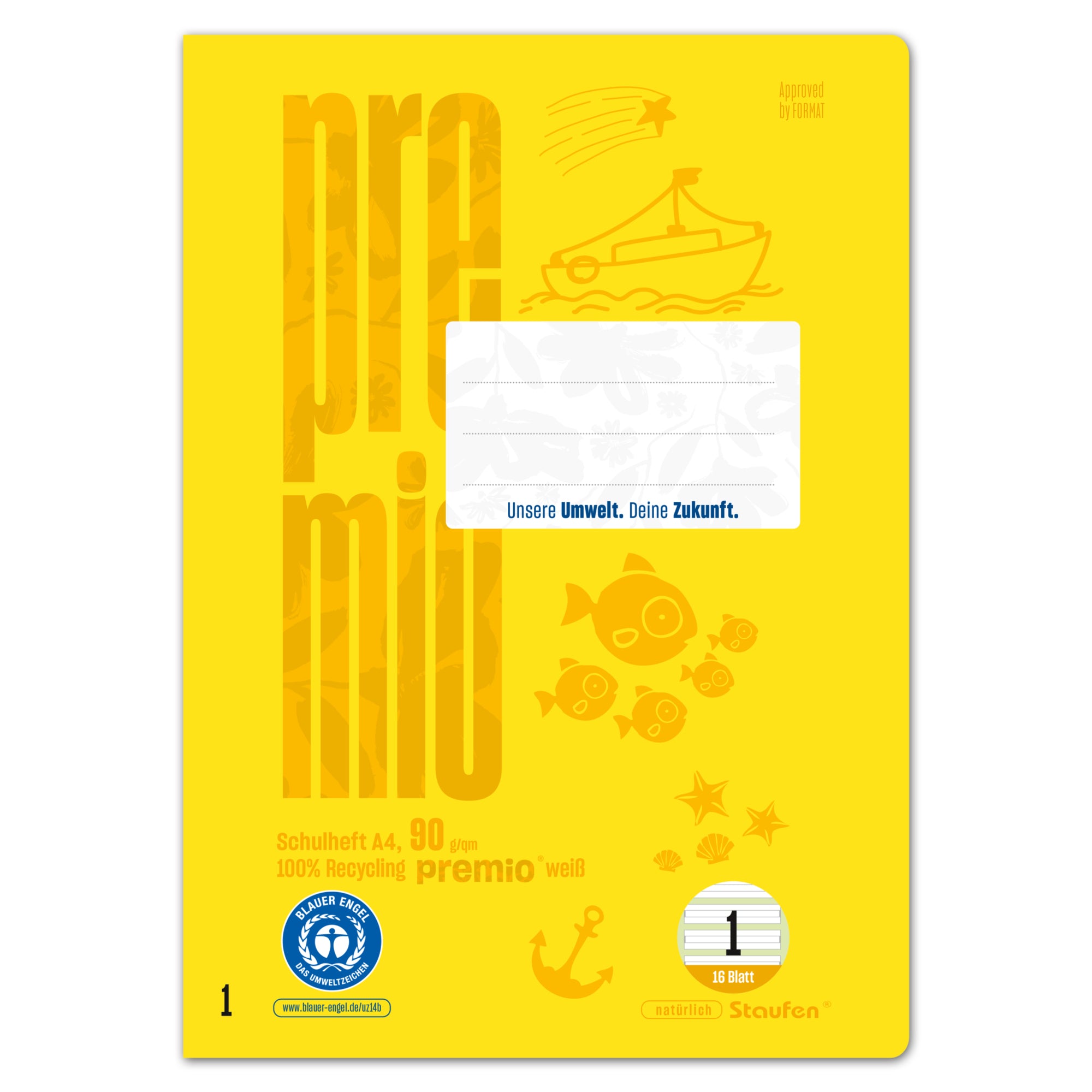 Staufen Vokabelheft Premio, DIN A4