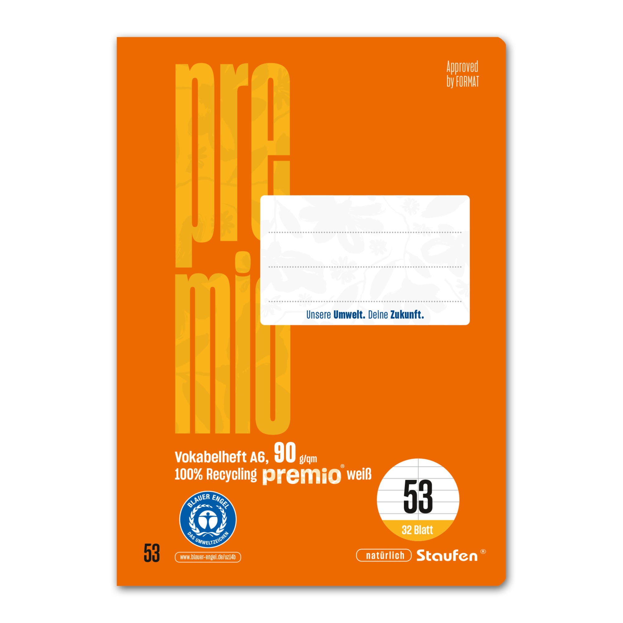 Staufen Vokabelheft Premio