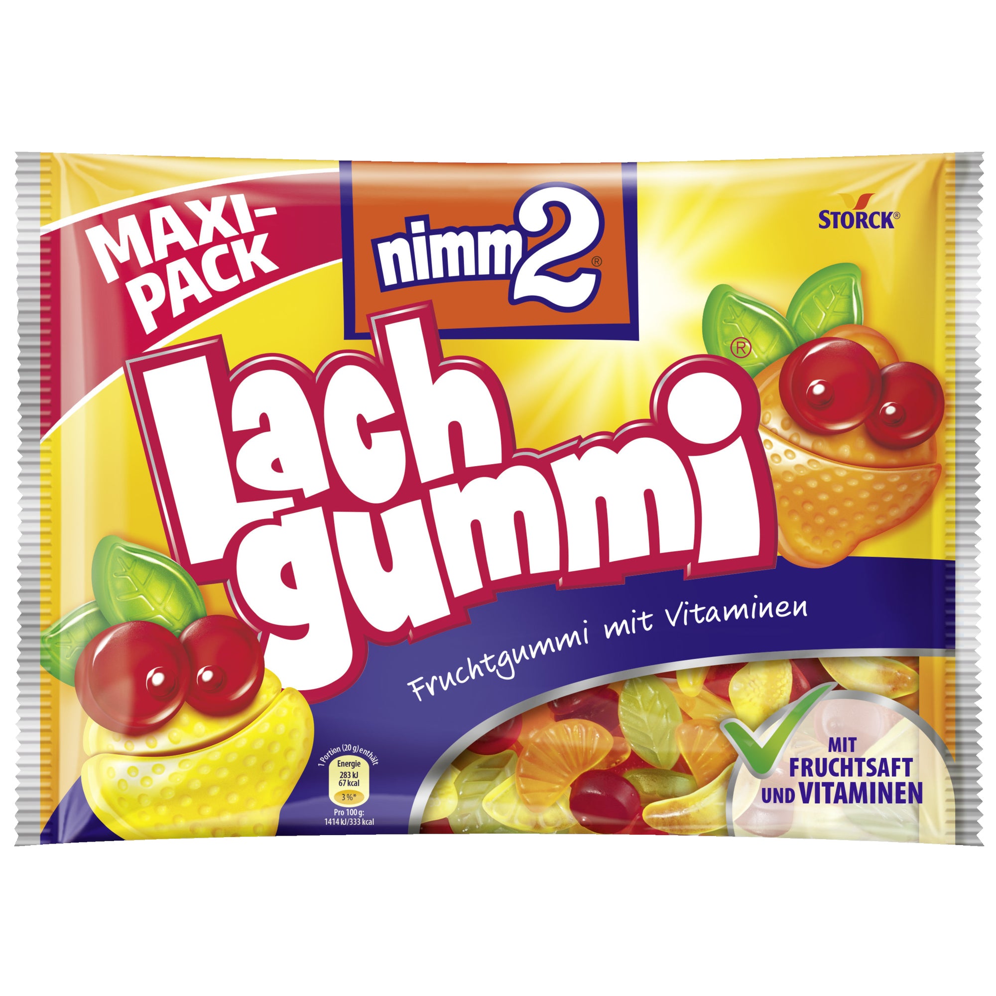 nimm2 Fruchtgummi Lachgummi