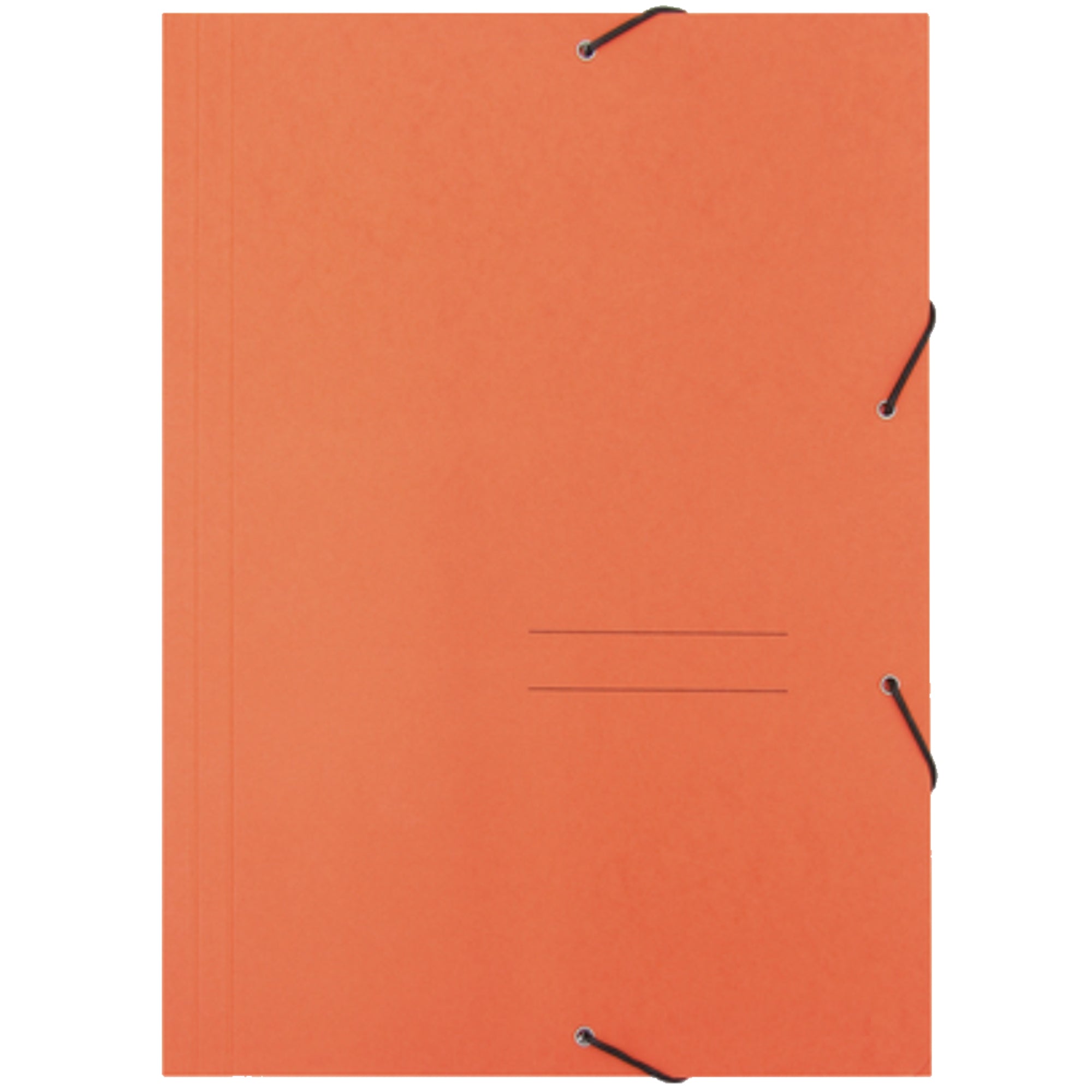 Eckspanner A4 3Klappen +Gummizug or, DIN A4