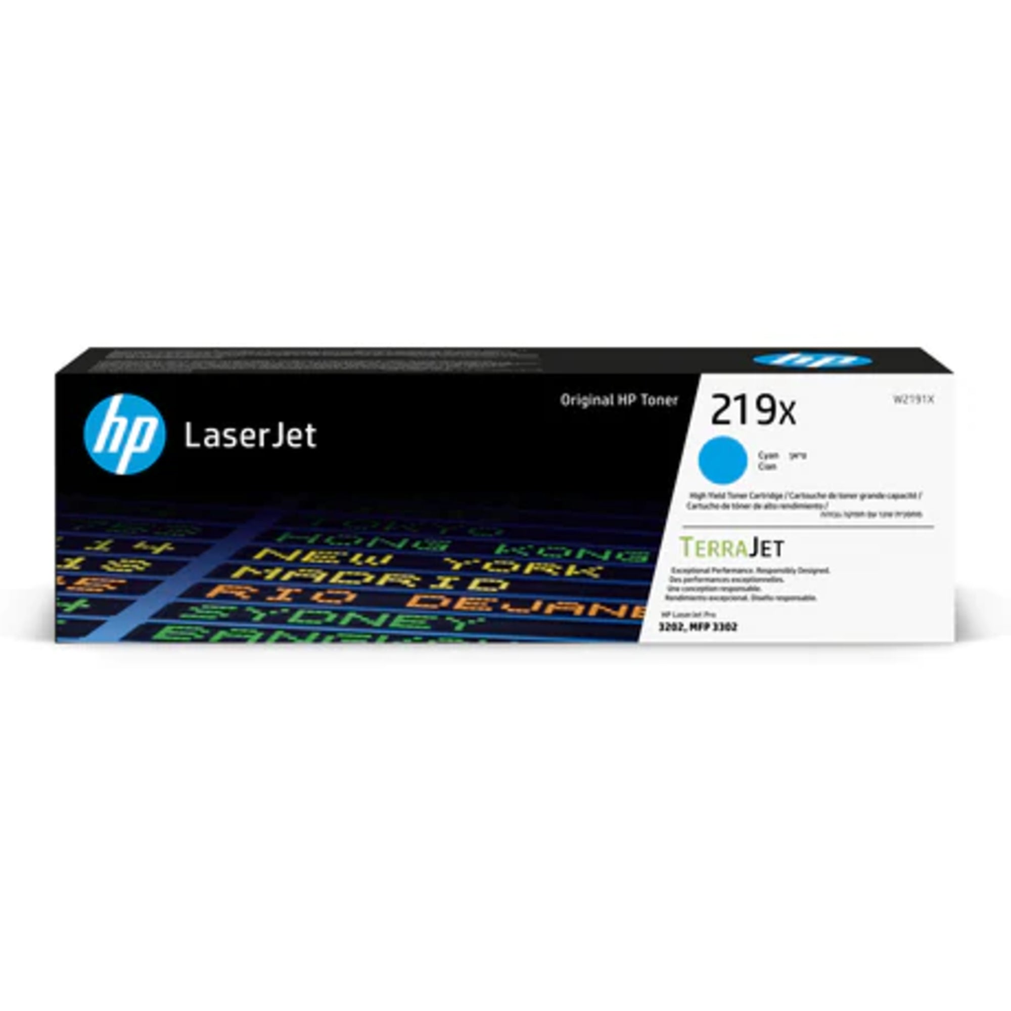 HP Toner, cyan