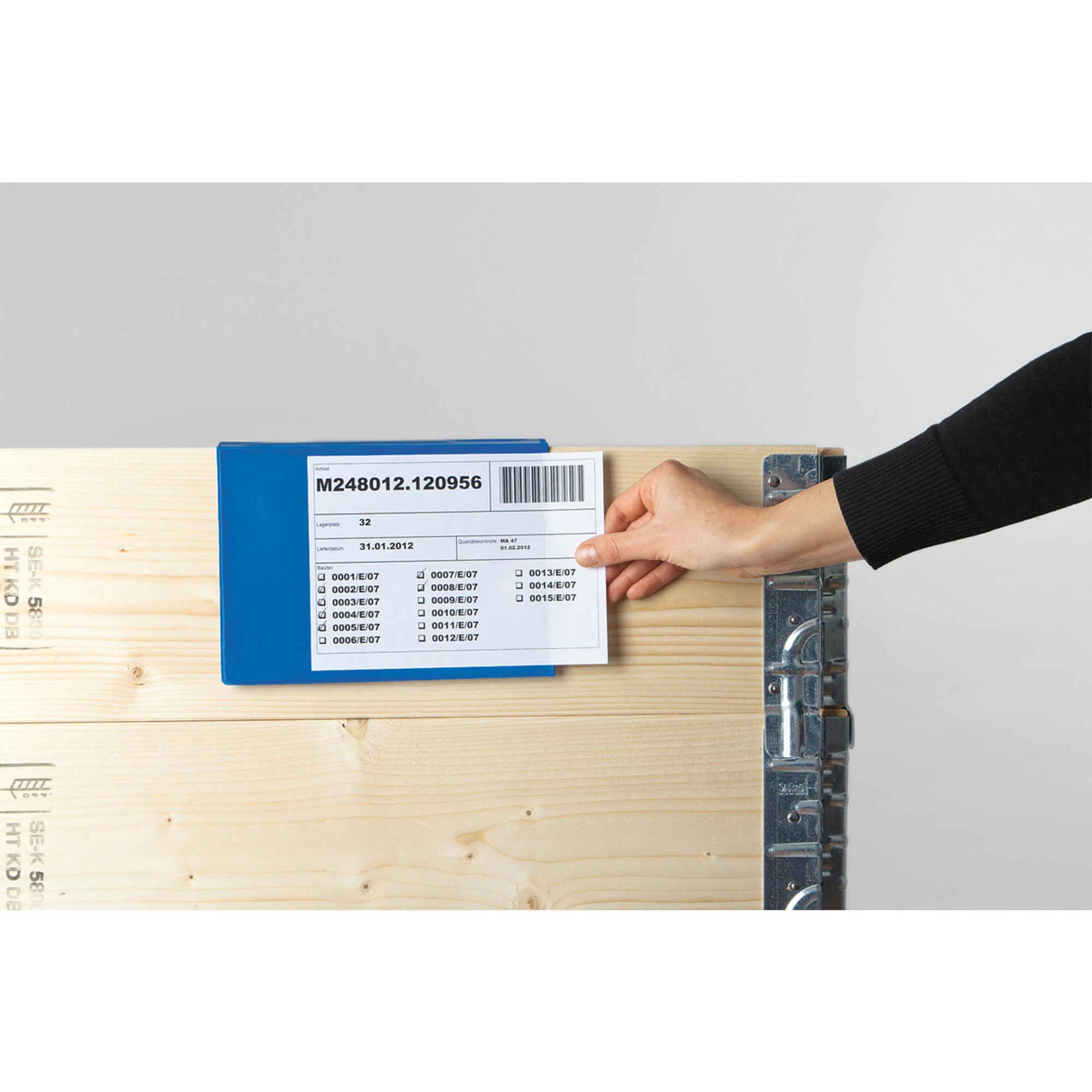 Eichner Sichttasche, DIN A4 quer