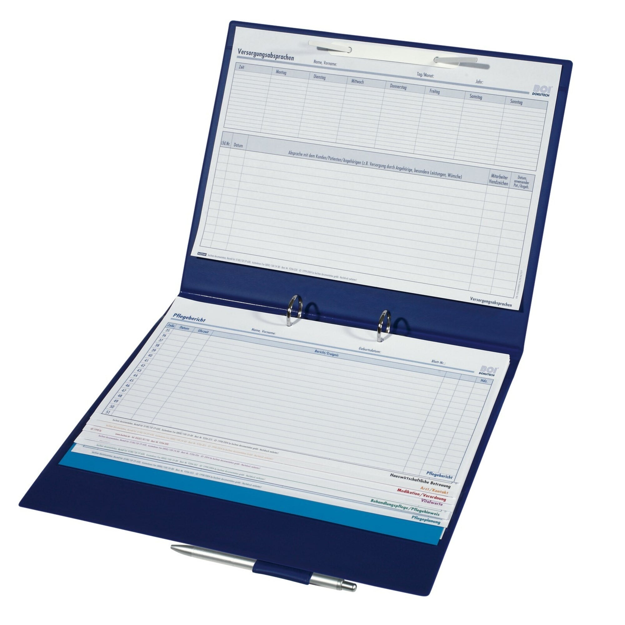 BOI Patienten-Dokumentationsmappe click plus, DIN A4