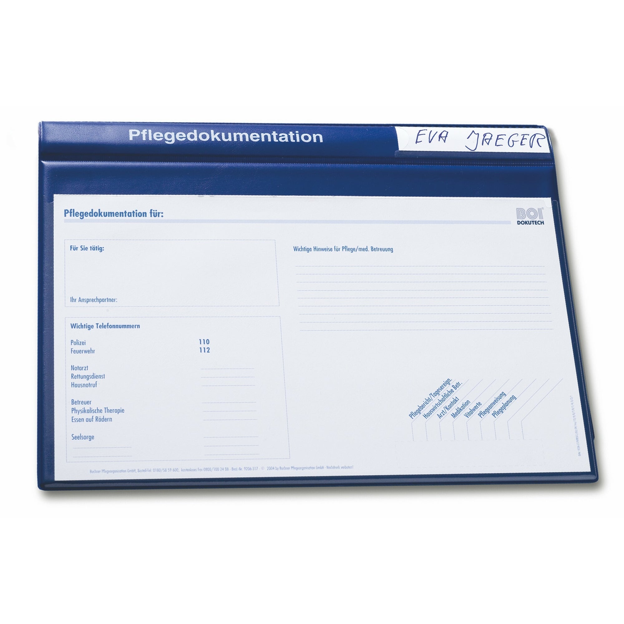 BOI Patienten-Dokumentationsmappe system-line