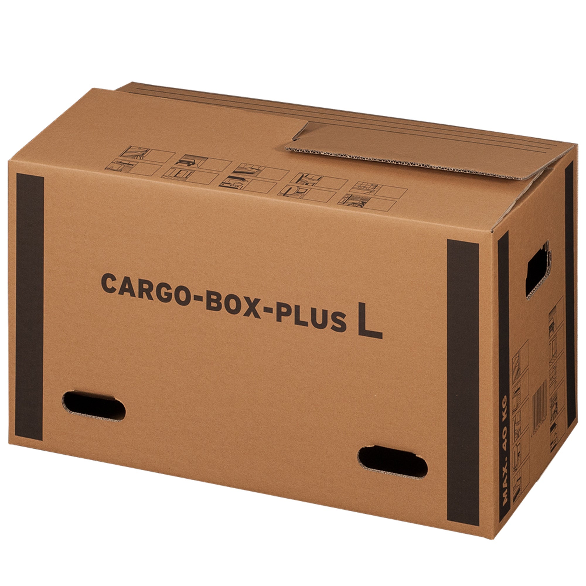 smartboxpro Umzugskarton CargoBox Plus